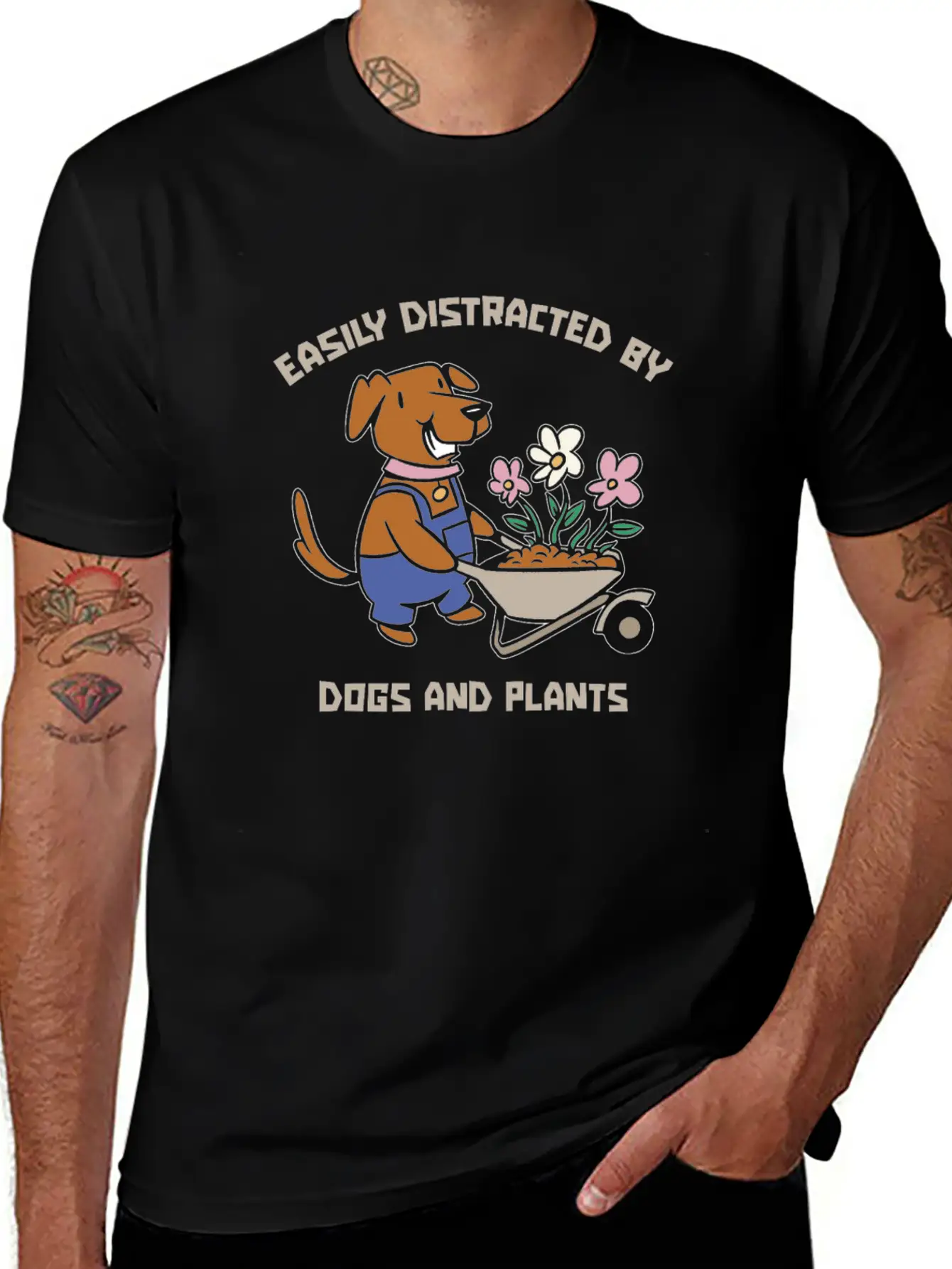Gardening Gardener Dog Gardening Dog Classic Cotton Tee – Unisex Comfort For Any Season