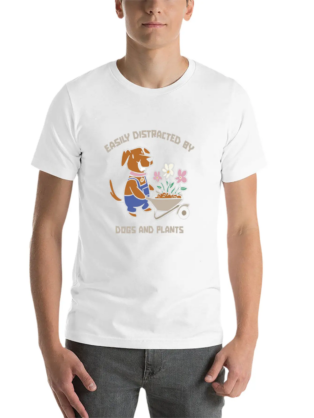 Gardening Gardener Dog Gardening Dog Classic Cotton Tee – Unisex Comfort For Any Season