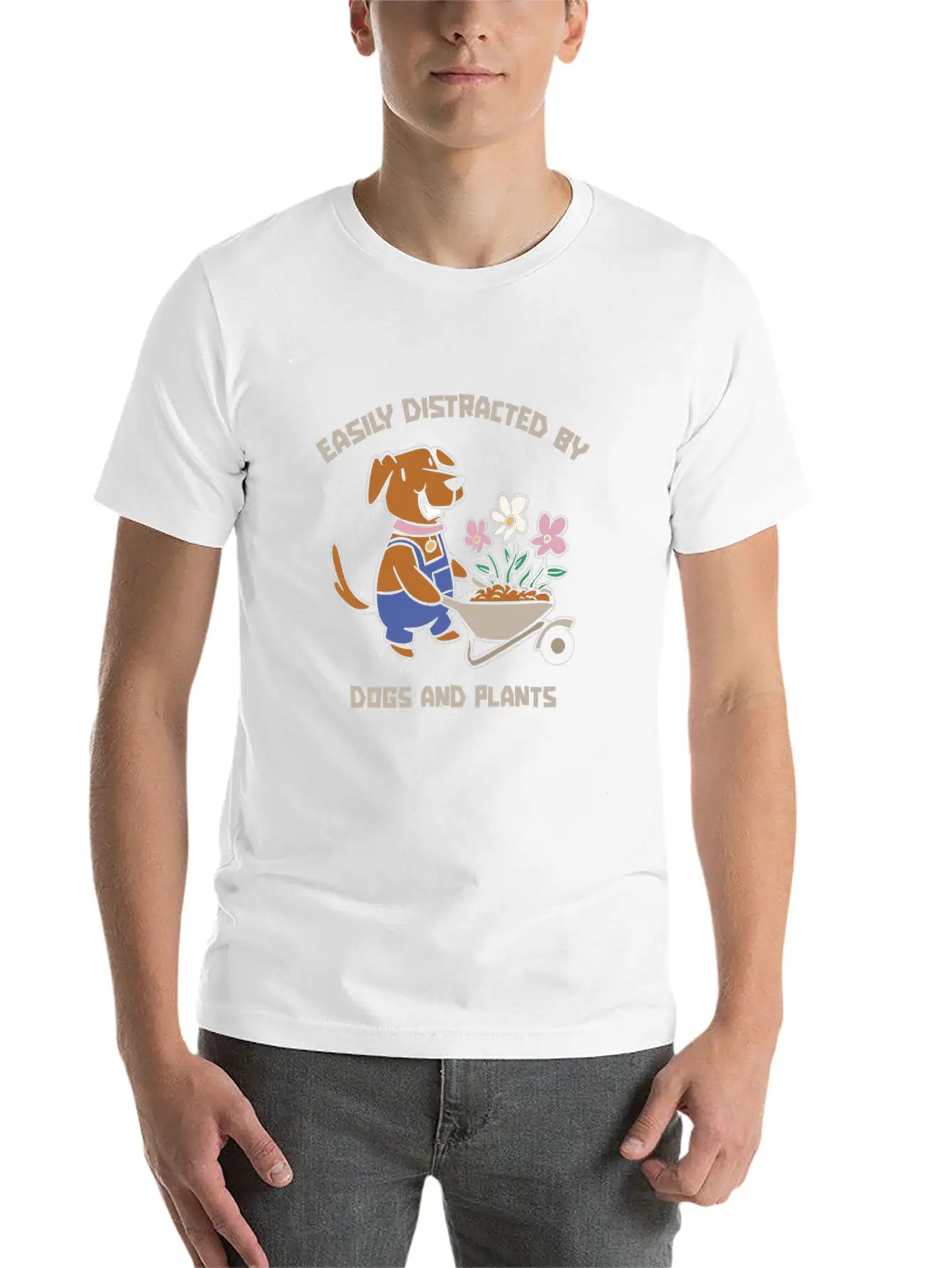 Gardening Gardener Dog Gardening Dog Classic Cotton Tee – Unisex Comfort For Any Season