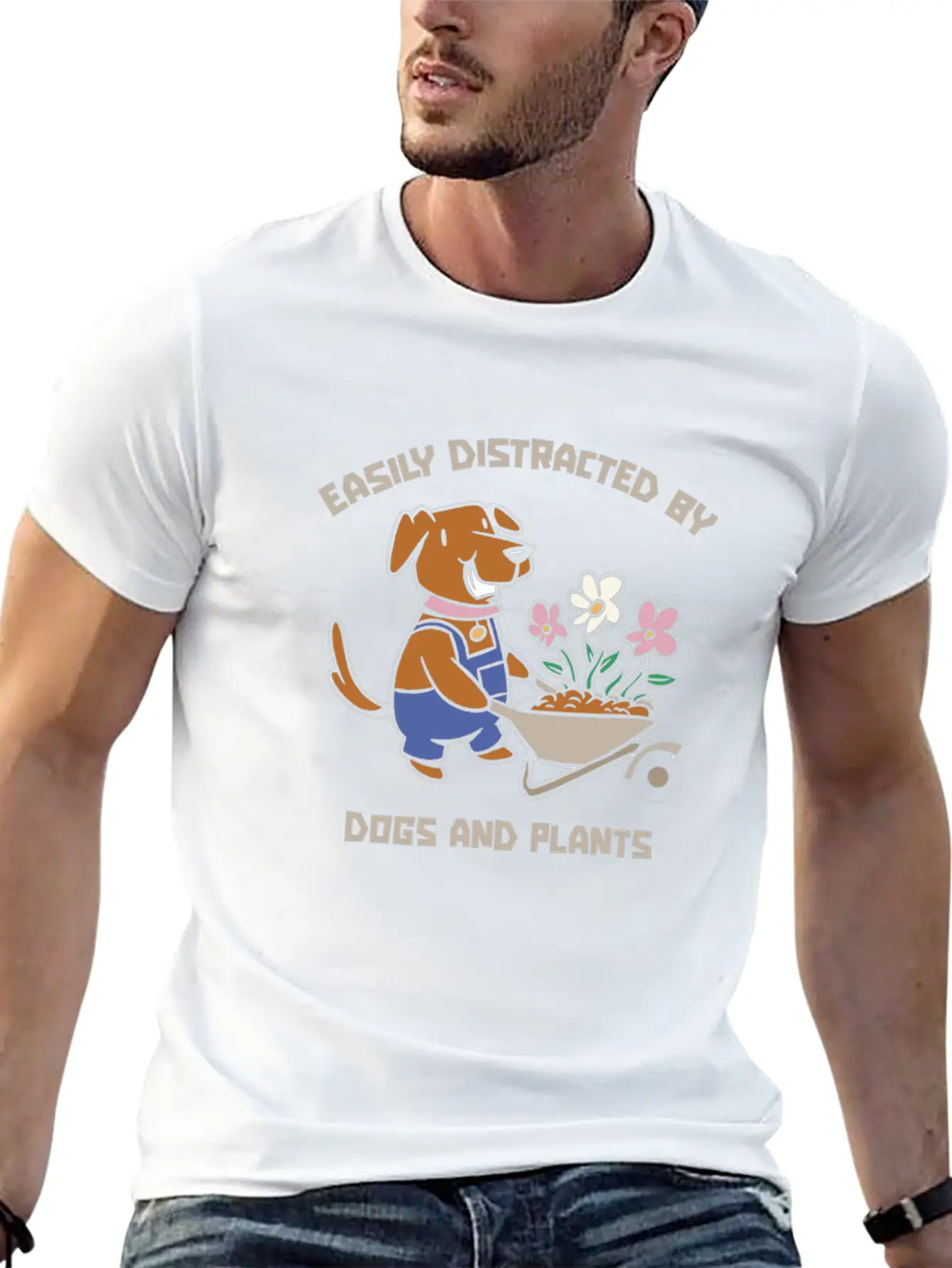 Gardening Gardener Dog Gardening Dog Classic Cotton Tee – Unisex Comfort For Any Season