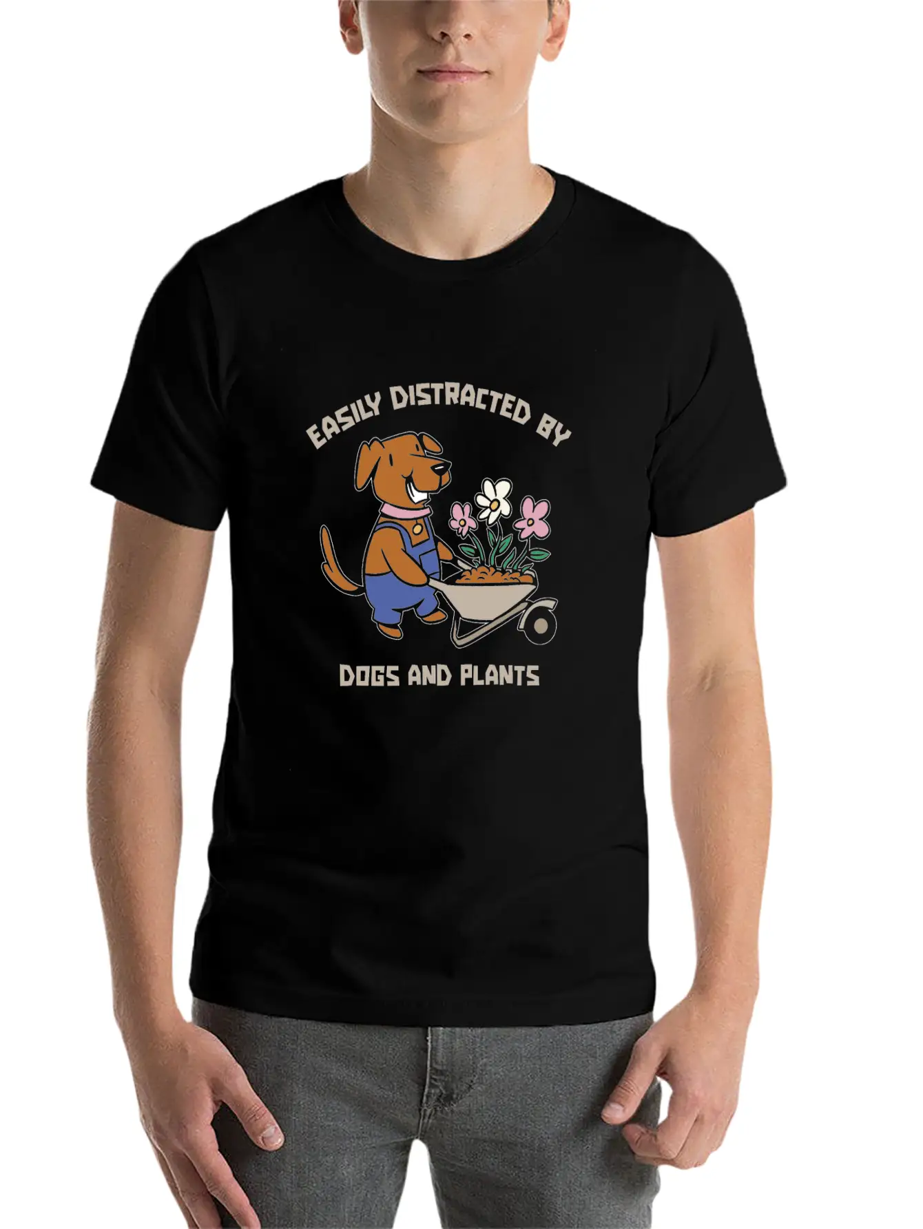 Gardening Gardener Dog Gardening Dog Classic Cotton Tee – Unisex Comfort For Any Season