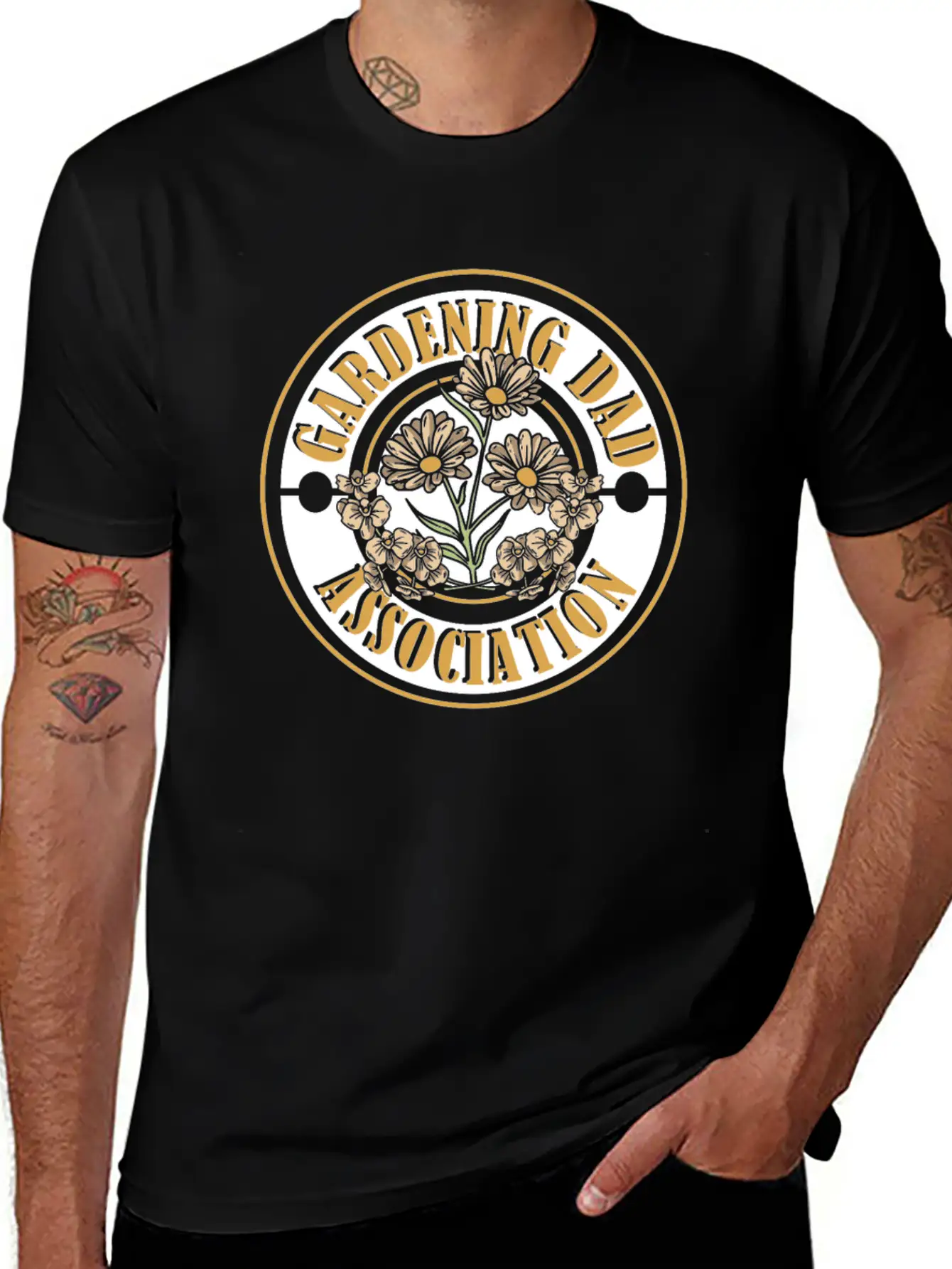 Gardening Gardener Father Gardening Dad Basic Graphic T-Shirt – Daily Comfort In Soft Cotton