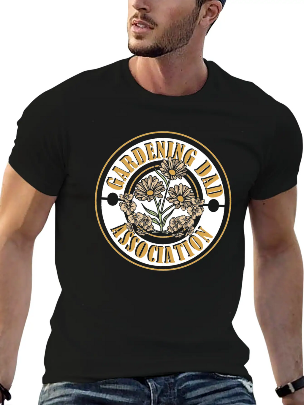 Gardening Gardener Father Gardening Dad Basic Graphic T-Shirt – Daily Comfort In Soft Cotton
