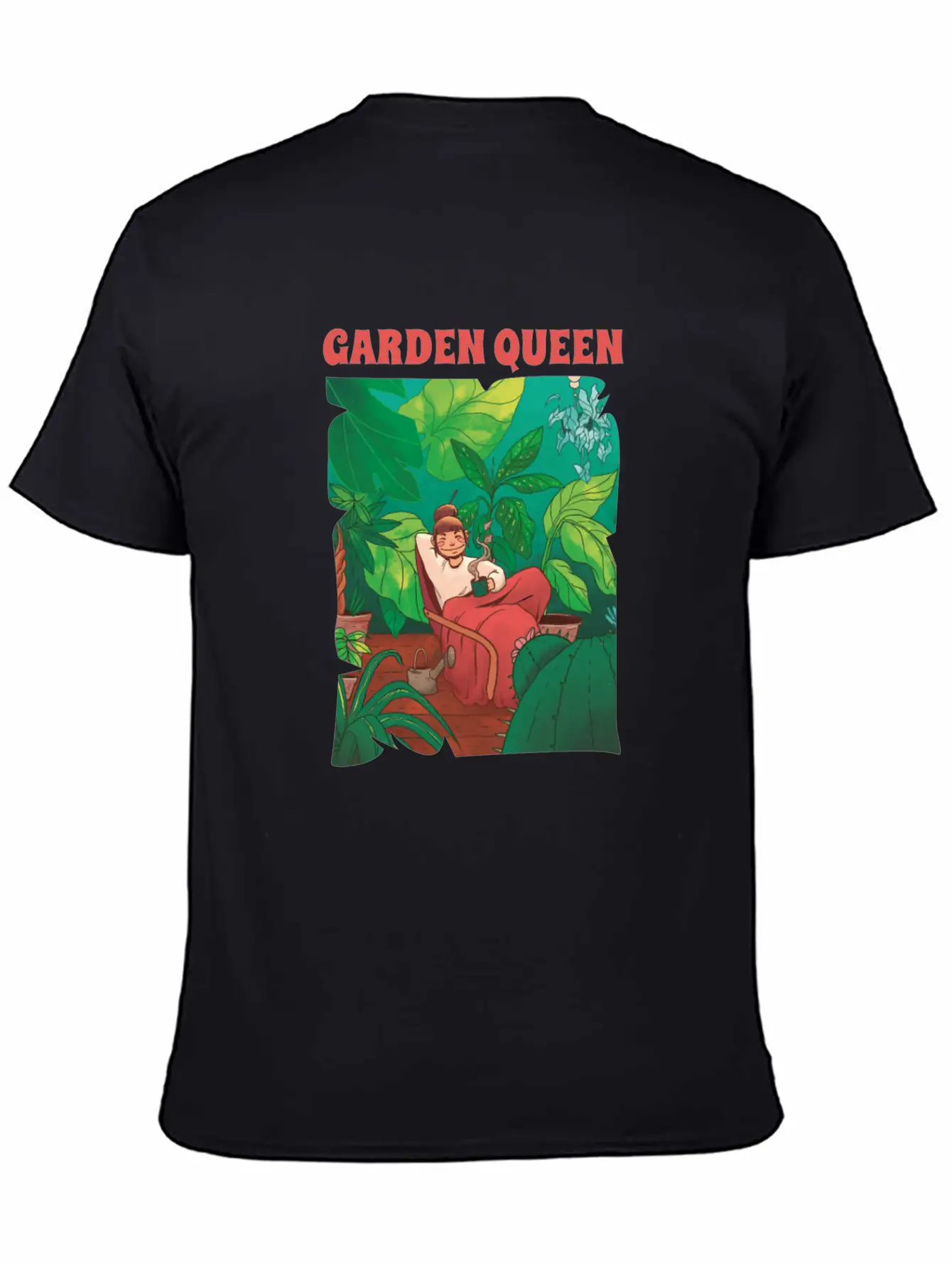 Gardening Gardener Queen Timeless Short Sleeve Tee – Comfy And Minimalist Design