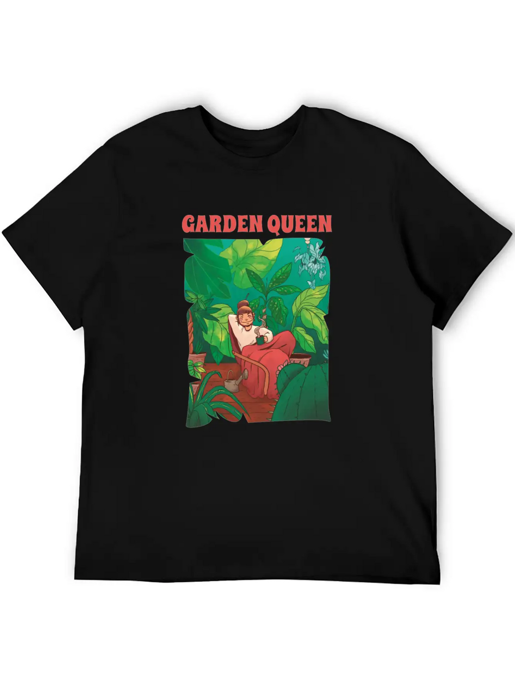 Gardening Gardener Queen Timeless Short Sleeve Tee – Comfy And Minimalist Design
