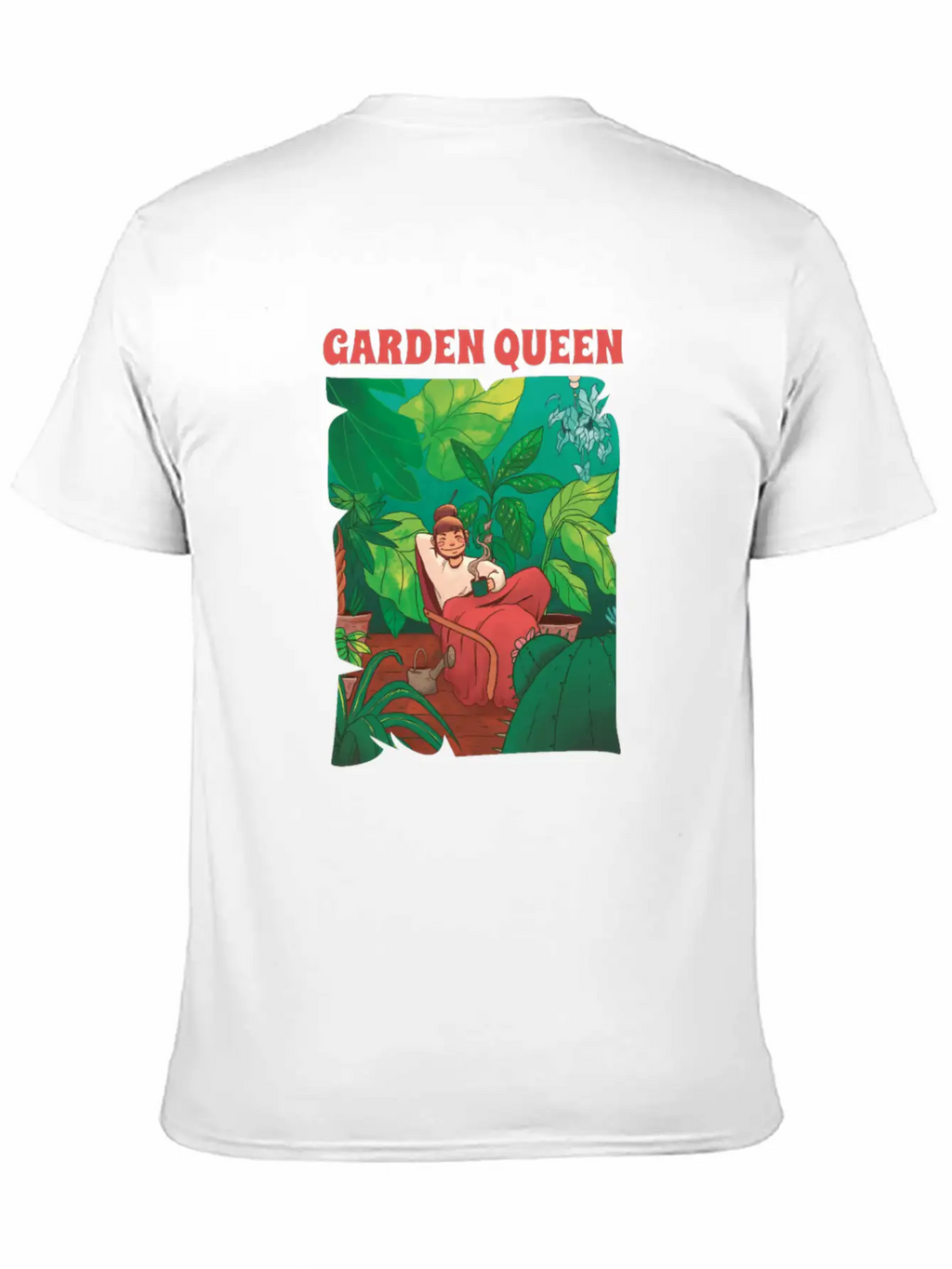 Gardening Gardener Queen Timeless Short Sleeve Tee – Comfy And Minimalist Design