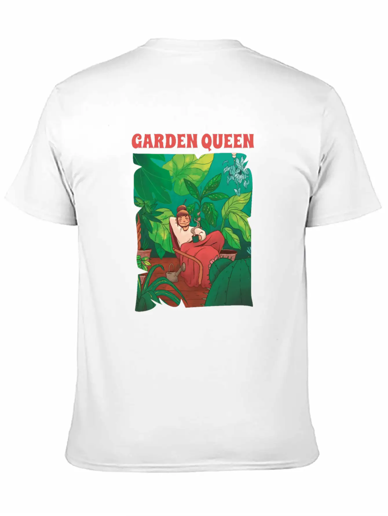 Gardening Gardener Queen Timeless Short Sleeve Tee – Comfy And Minimalist Design