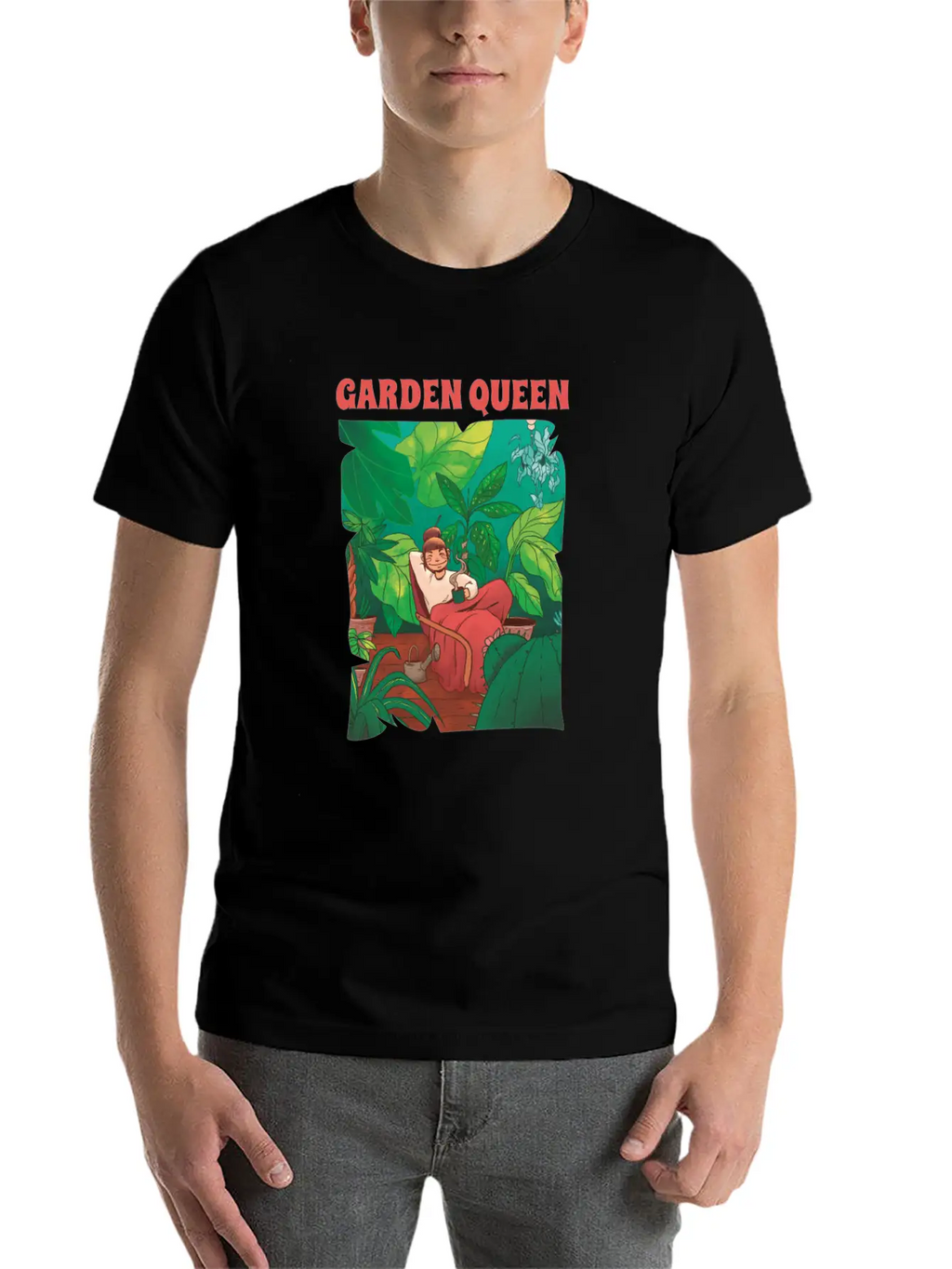 Gardening Gardener Queen Timeless Short Sleeve Tee – Comfy And Minimalist Design