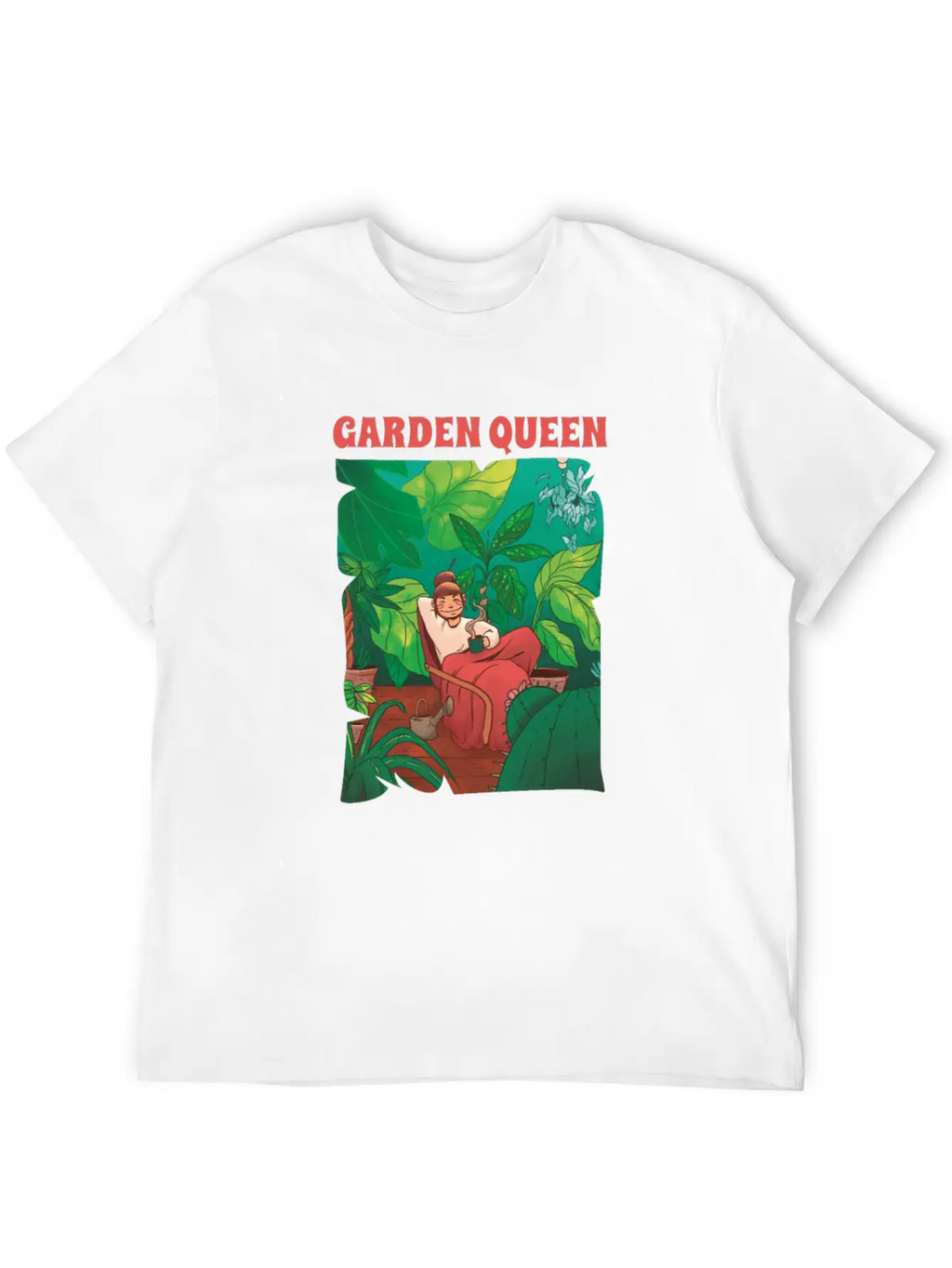 Gardening Gardener Queen Timeless Short Sleeve Tee – Comfy And Minimalist Design
