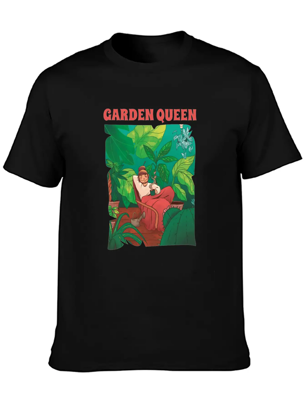 Gardening Gardener Queen Timeless Short Sleeve Tee – Comfy And Minimalist Design