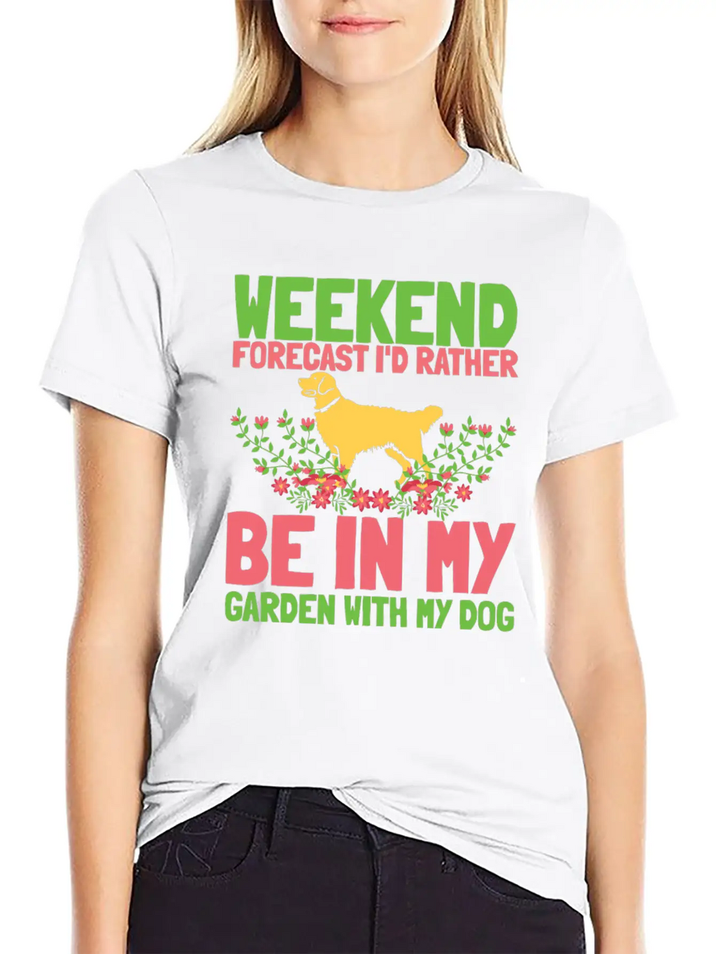 Gardening Gardener Weekend Gardening Dog Basic Graphic T-Shirt – Daily Comfort In Soft Cotton