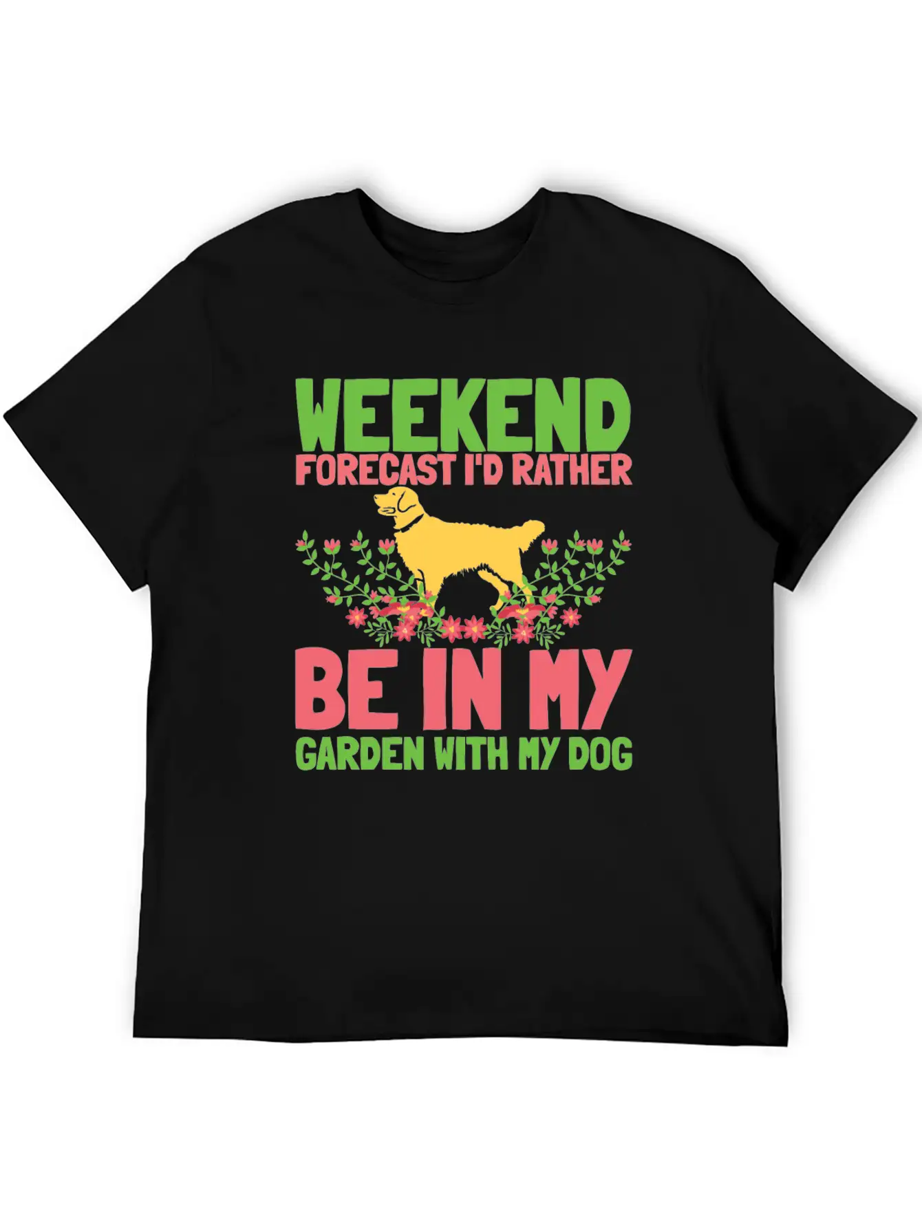 Gardening Gardener Weekend Gardening Dog Basic Graphic T-Shirt – Daily Comfort In Soft Cotton