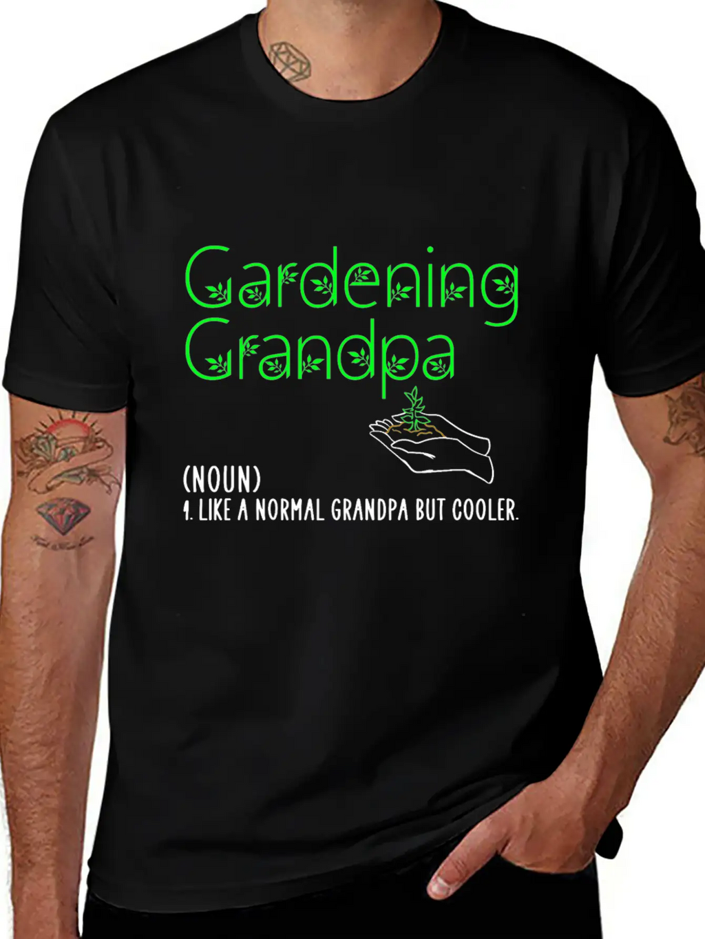 Gardening Grandpa Relaxed Everyday Tee – Lightweight And Durable Cotton