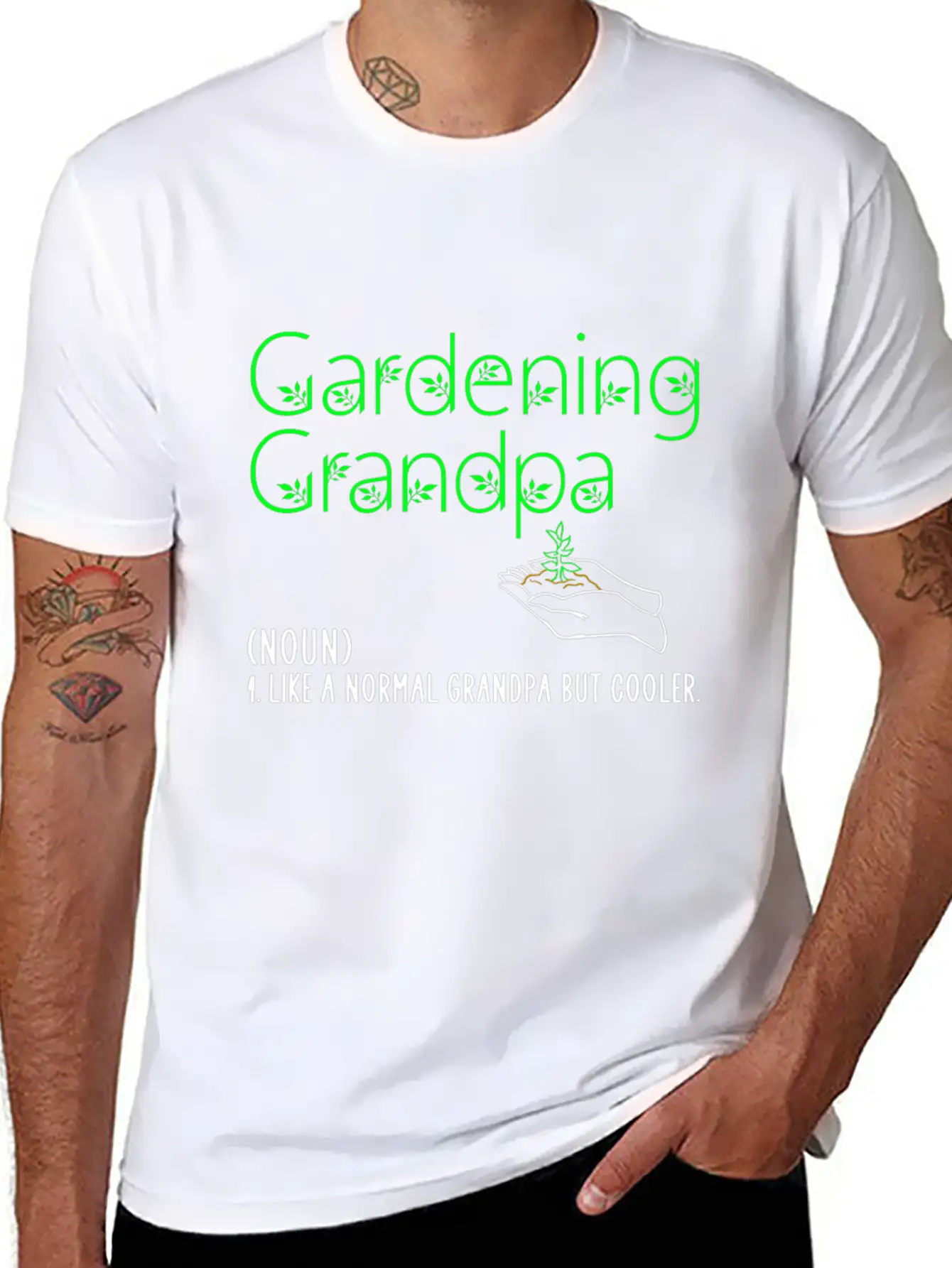Gardening Grandpa Relaxed Everyday Tee – Lightweight And Durable Cotton