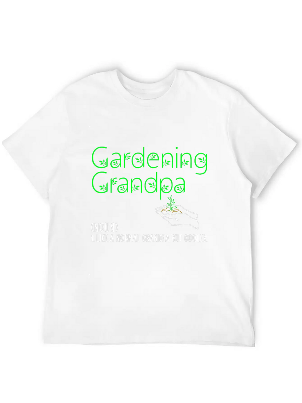 Gardening Grandpa Relaxed Everyday Tee – Lightweight And Durable Cotton