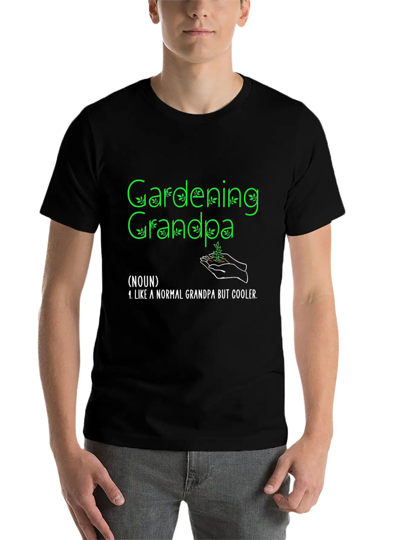 Gardening Grandpa Relaxed Everyday Tee – Lightweight And Durable Cotton