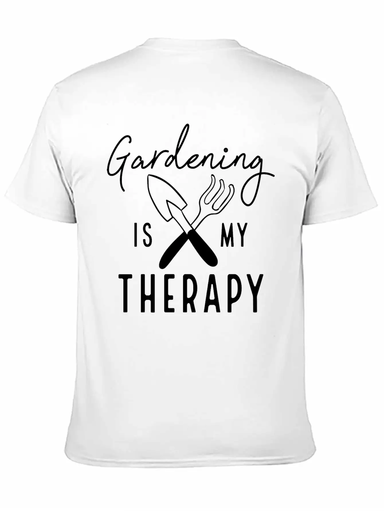 Gardening Is My Therapy Essential Cotton Tee For Daily Outfits – Unisex Style
