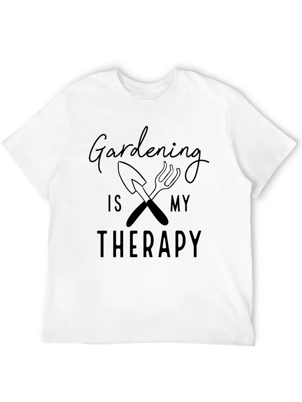 Gardening Is My Therapy Essential Cotton Tee For Daily Outfits – Unisex Style