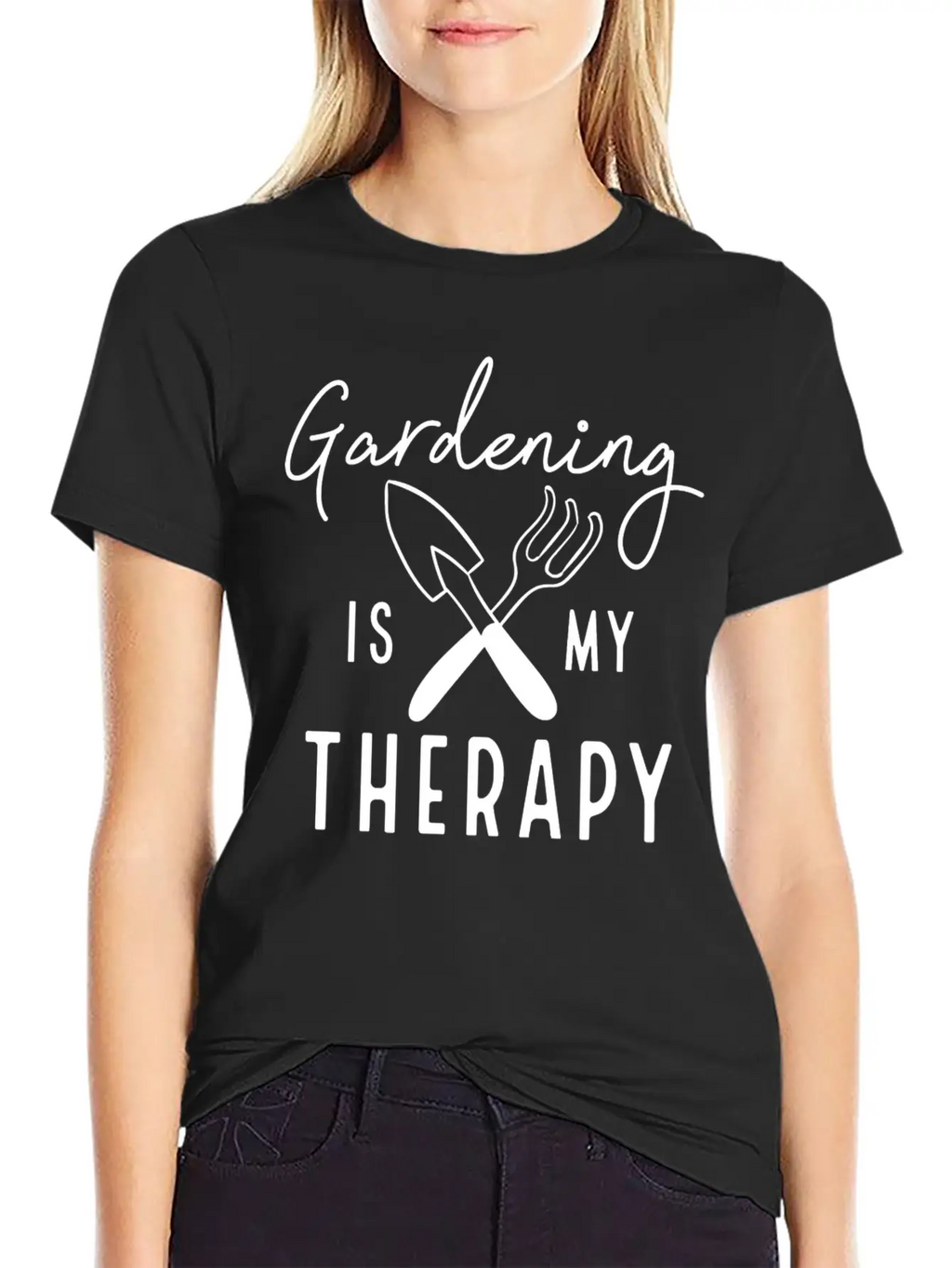 Gardening Is My Therapy Essential Cotton Tee For Daily Outfits – Unisex Style