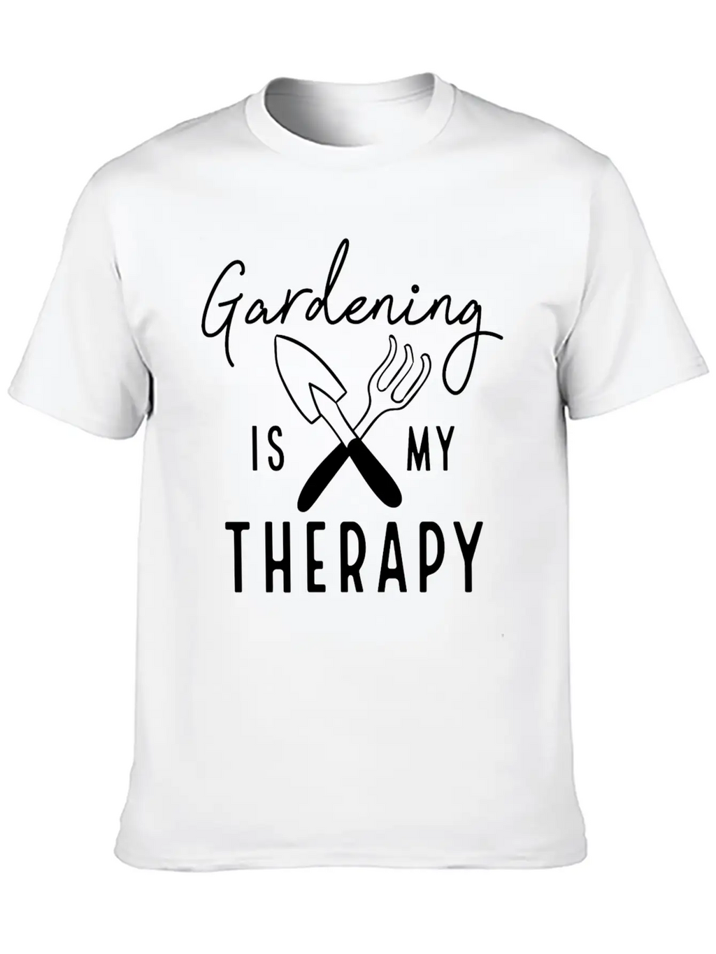 Gardening Is My Therapy Essential Cotton Tee For Daily Outfits – Unisex Style