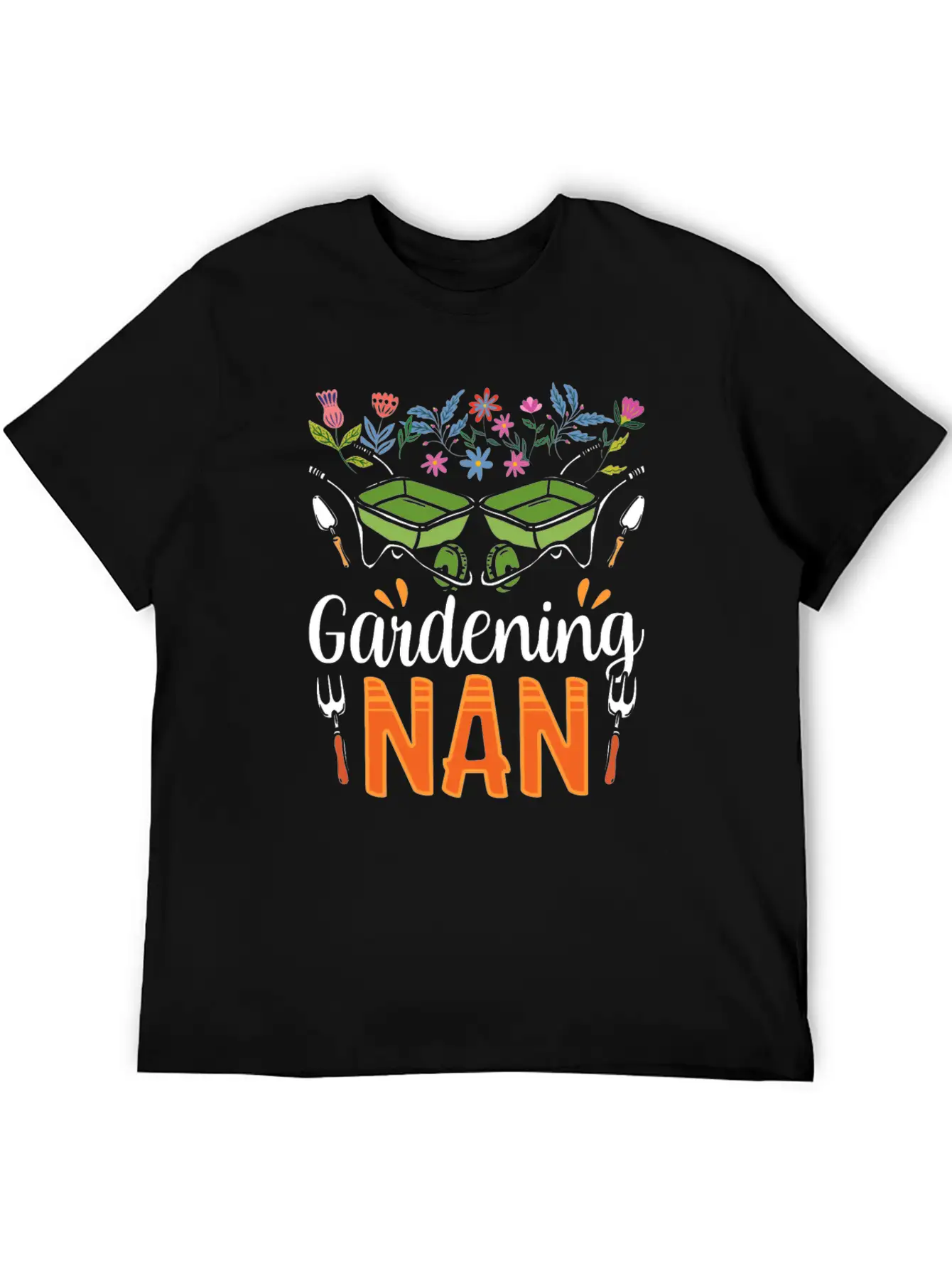 Gardening Nan Gardener Granny Grandma Garden Unisex Casual T-Shirt – Clean Design For Daily Comfort