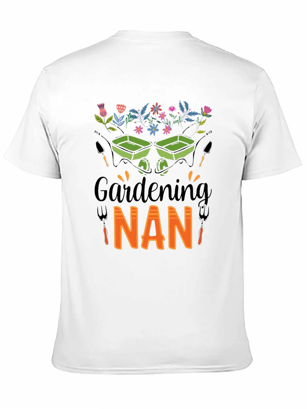 Gardening Nan Gardener Granny Grandma Garden Unisex Casual T-Shirt – Clean Design For Daily Comfort