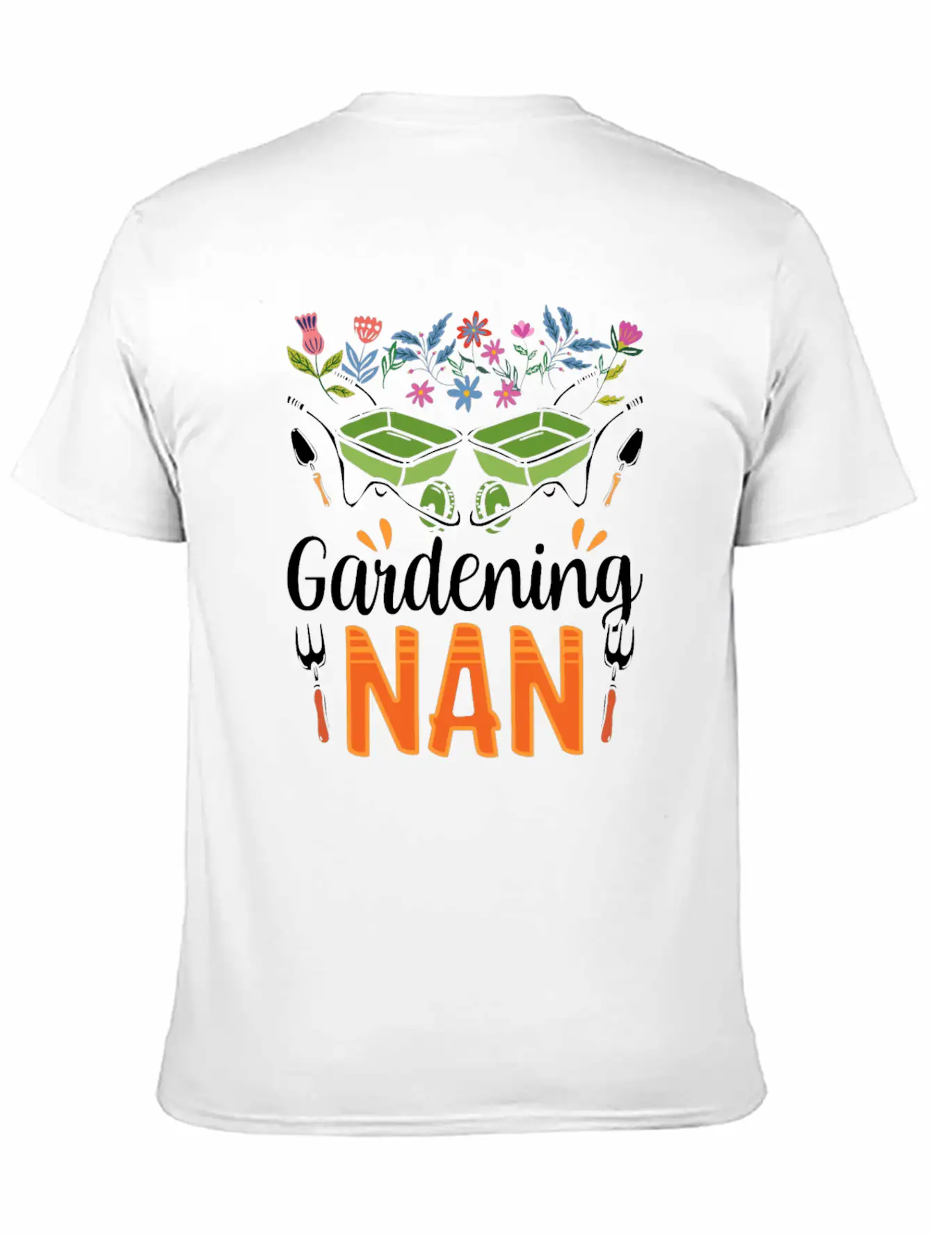 Gardening Nan Gardener Granny Grandma Garden Unisex Casual T-Shirt – Clean Design For Daily Comfort