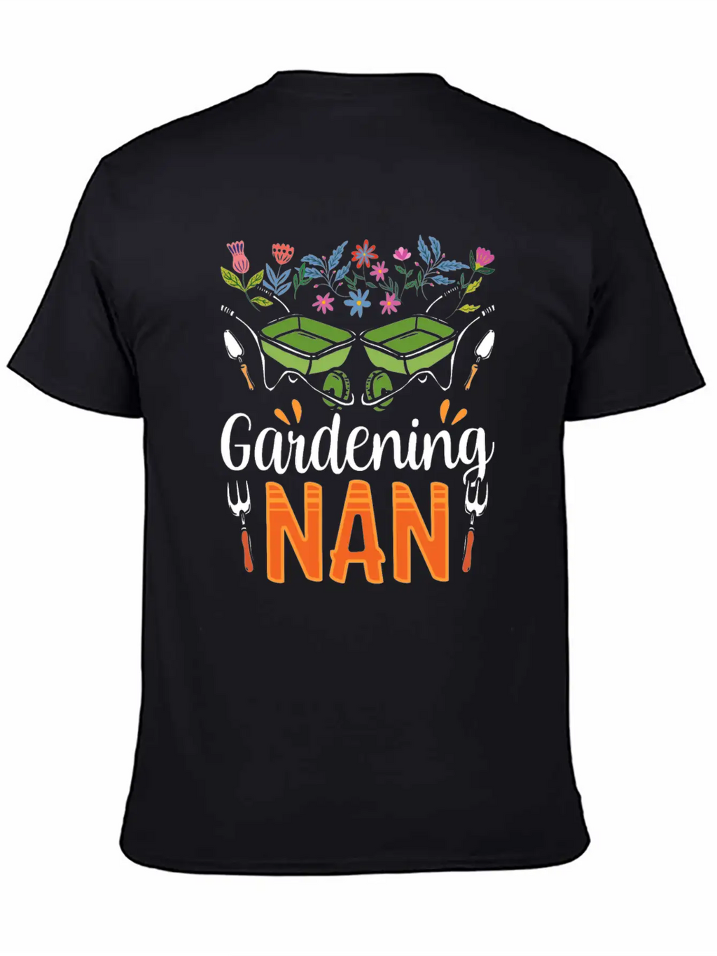 Gardening Nan Gardener Granny Grandma Garden Unisex Casual T-Shirt – Clean Design For Daily Comfort
