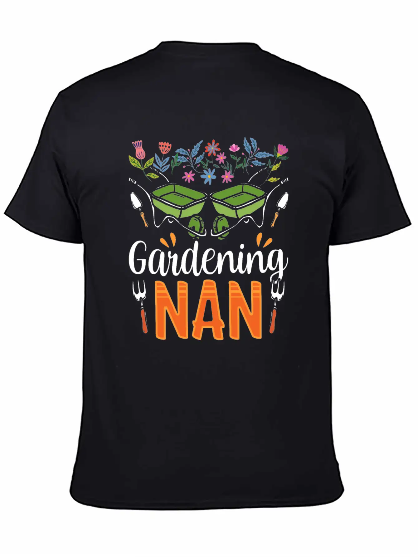 Gardening Nan Gardener Granny Grandma Garden Unisex Casual T-Shirt – Clean Design For Daily Comfort
