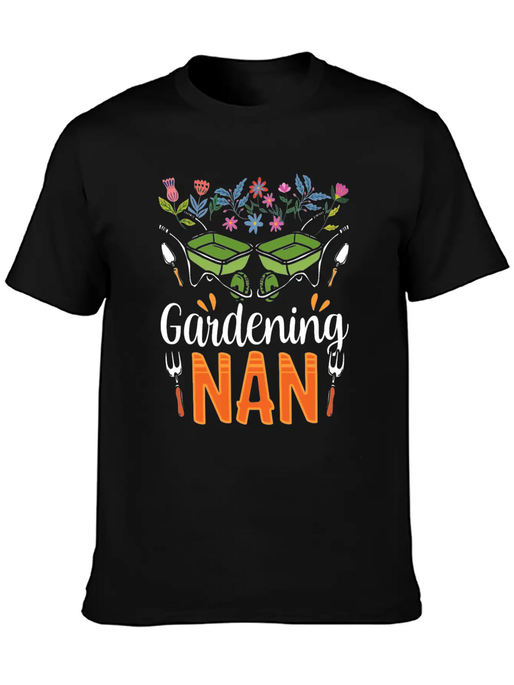 Gardening Nan Gardener Granny Grandma Garden Unisex Casual T-Shirt – Clean Design For Daily Comfort