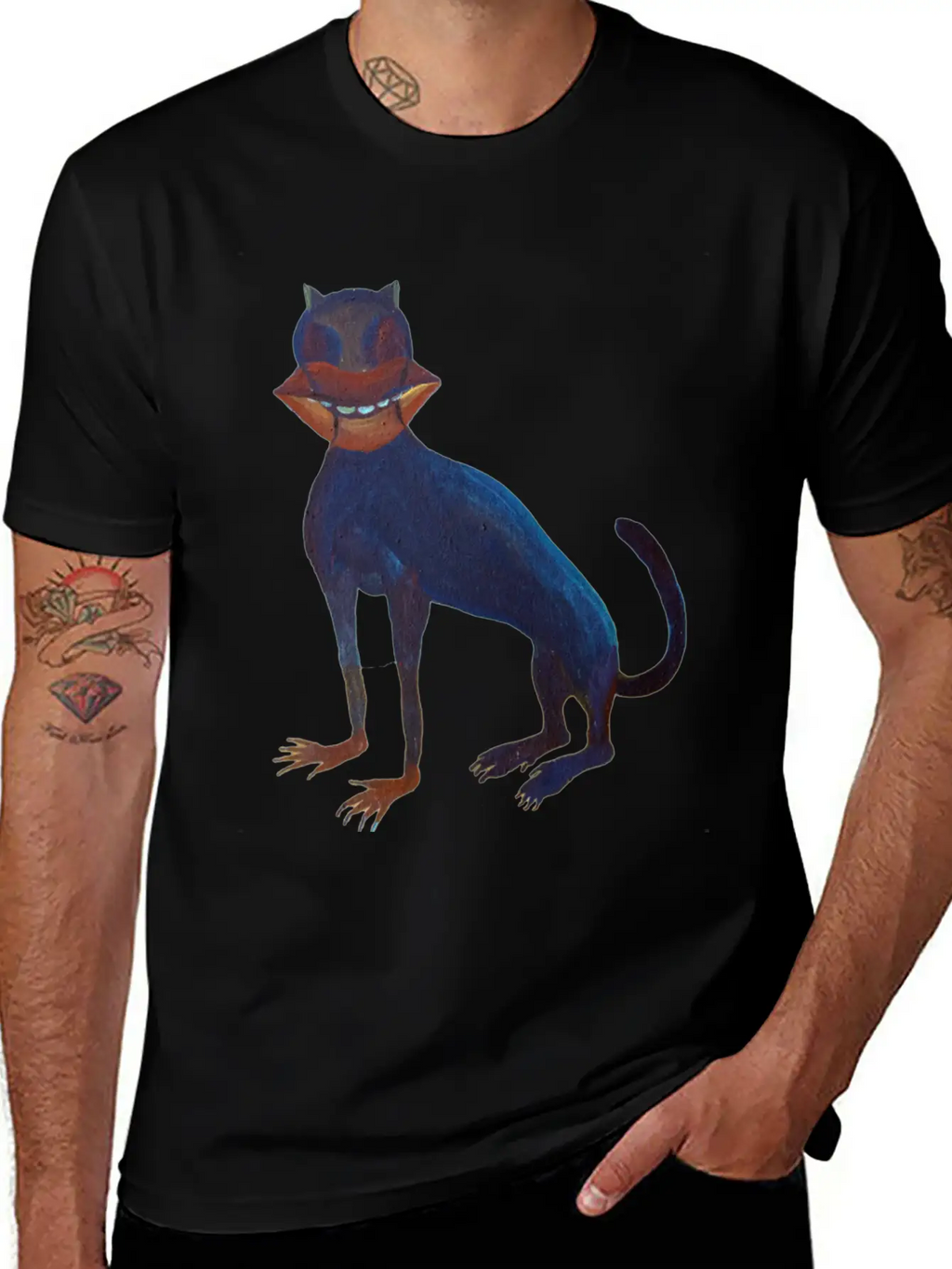 Gato Boca Stylish Everyday T-Shirt – Unisex Basic Cotton Tee