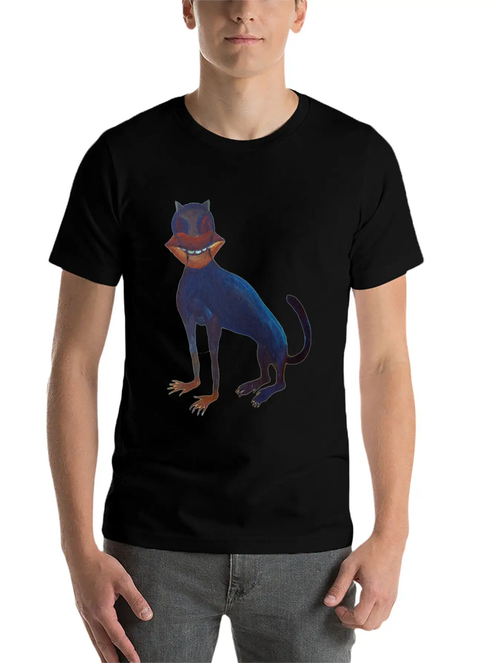 Gato Boca Stylish Everyday T-Shirt – Unisex Basic Cotton Tee
