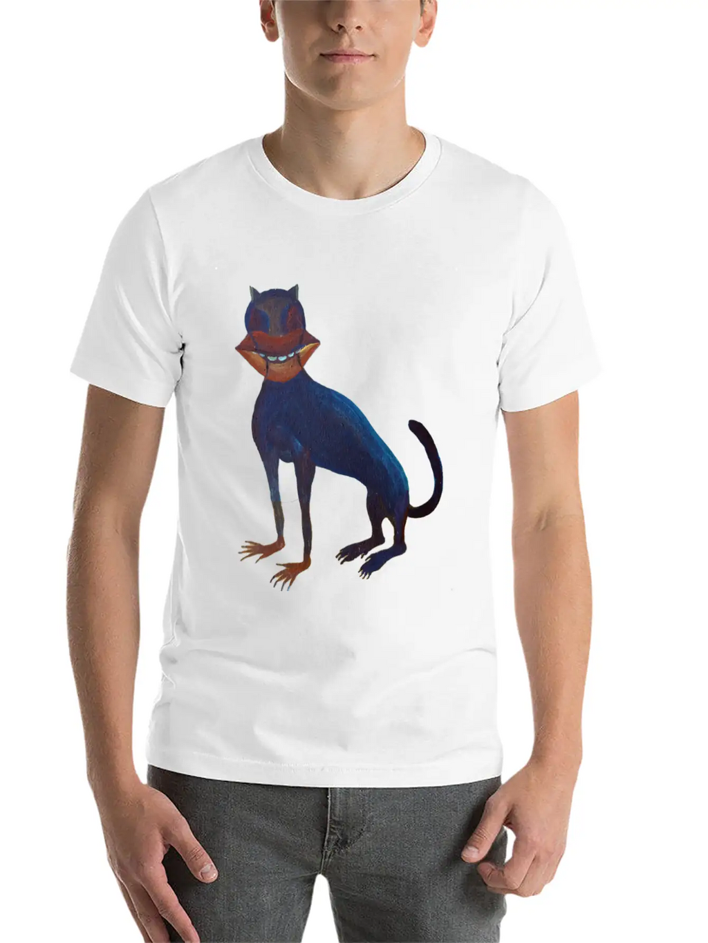 Gato Boca Stylish Everyday T-Shirt – Unisex Basic Cotton Tee
