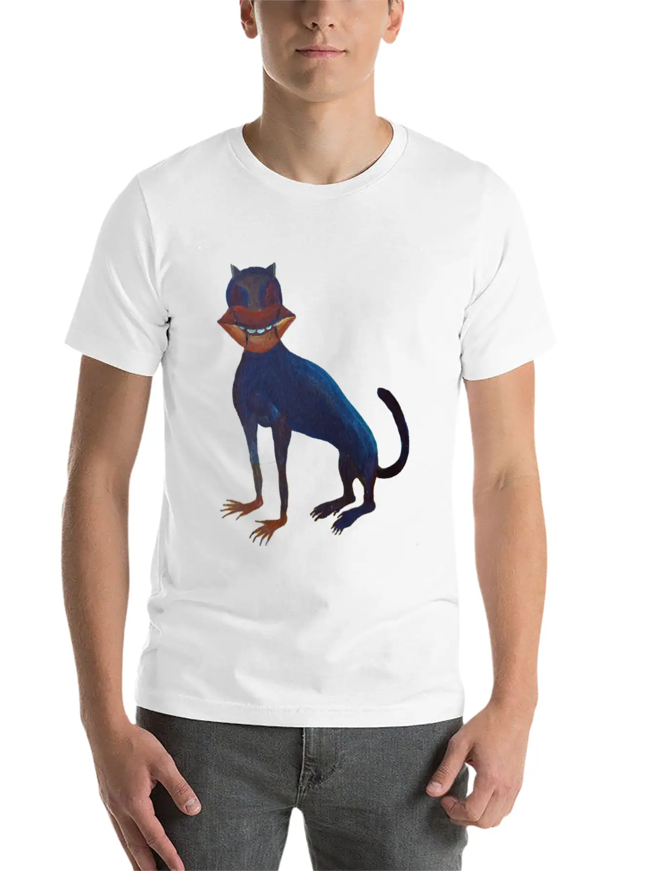 Gato Boca Stylish Everyday T-Shirt – Unisex Basic Cotton Tee