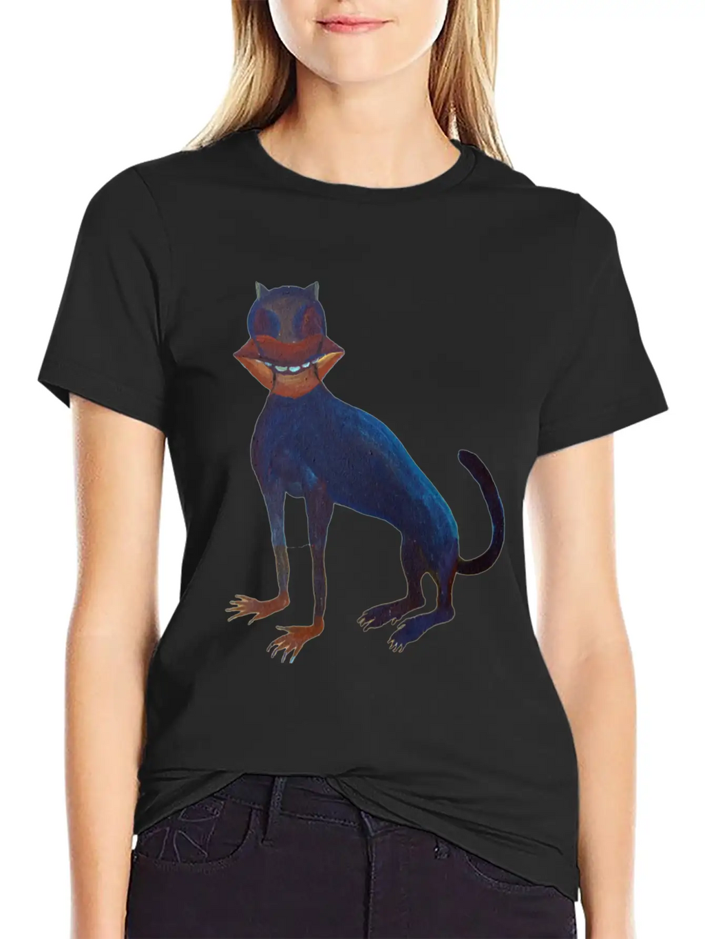 Gato Boca Stylish Everyday T-Shirt – Unisex Basic Cotton Tee
