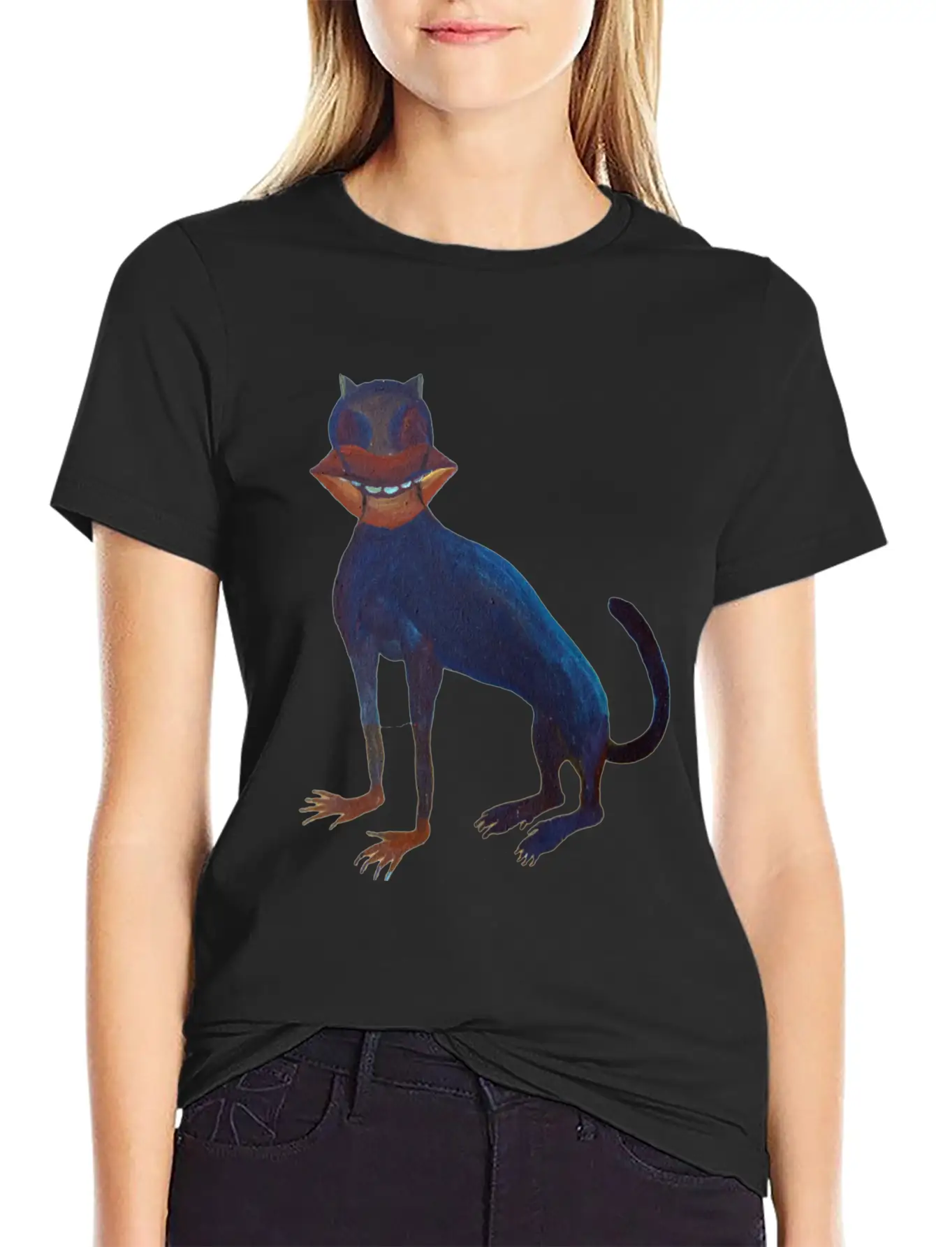 Gato Boca Stylish Everyday T-Shirt – Unisex Basic Cotton Tee