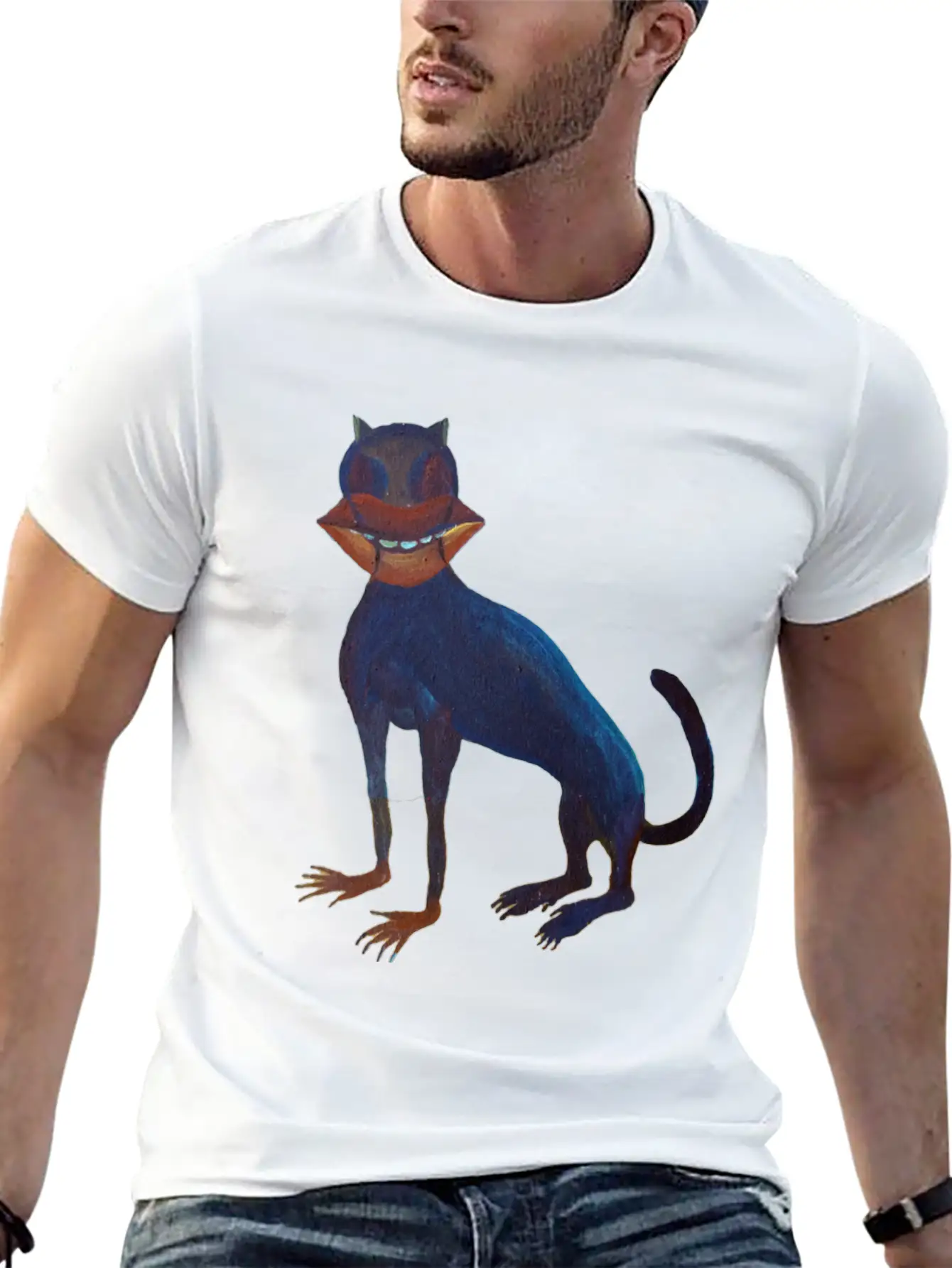 Gato Boca Stylish Everyday T-Shirt – Unisex Basic Cotton Tee