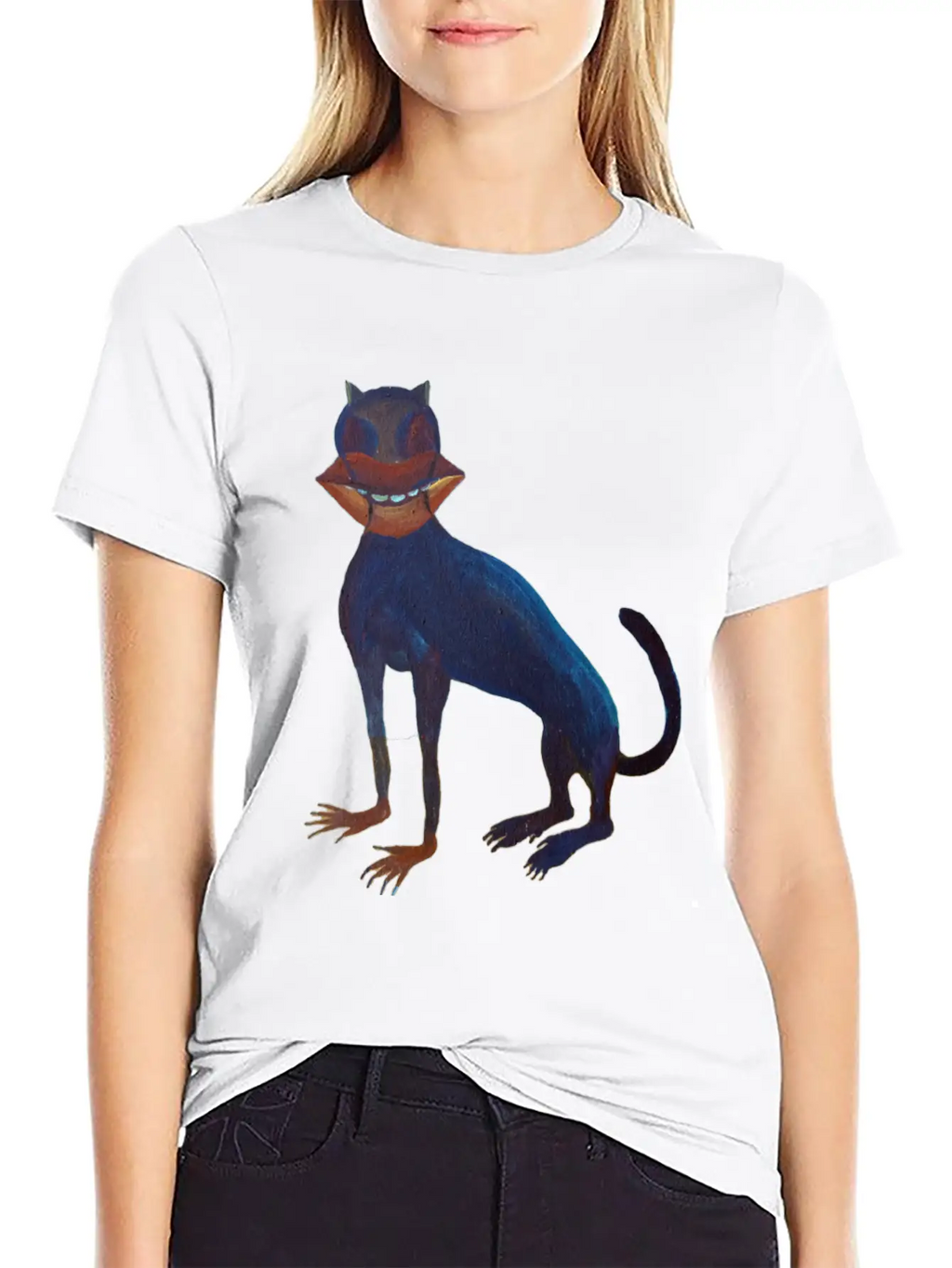 Gato Boca Stylish Everyday T-Shirt – Unisex Basic Cotton Tee