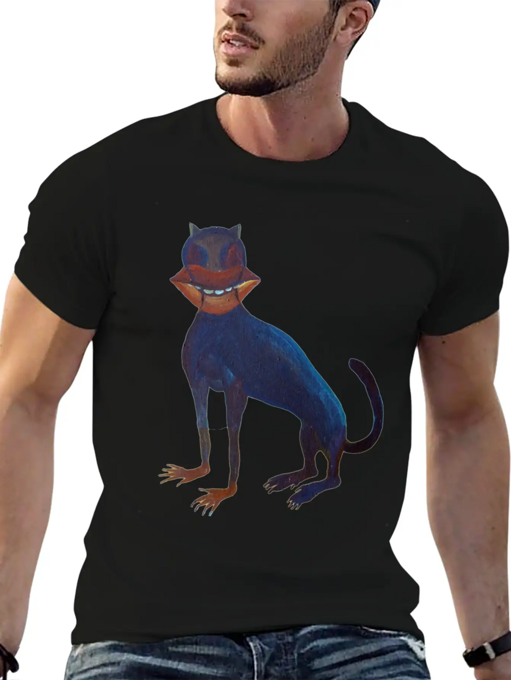 Gato Boca Stylish Everyday T-Shirt – Unisex Basic Cotton Tee