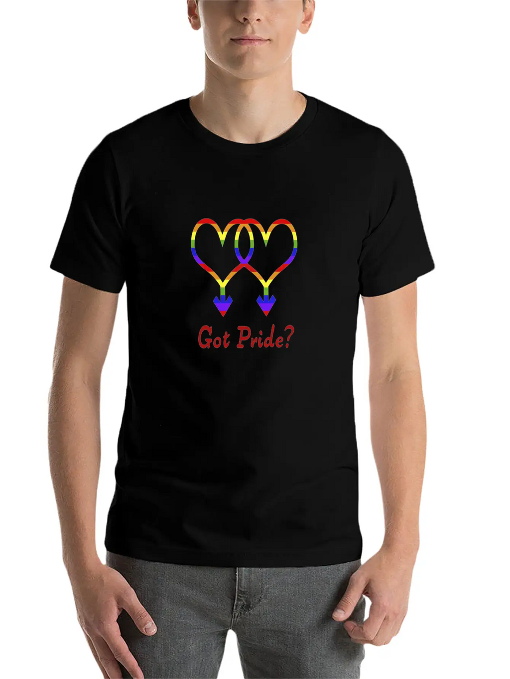 Gay Pride Classic Cotton Tee – Unisex Comfort For Any Season