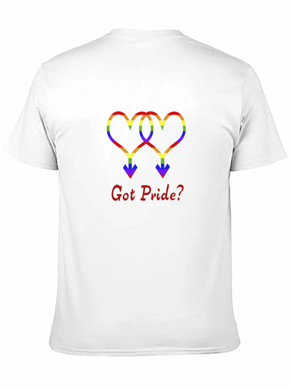Gay Pride Classic Cotton Tee – Unisex Comfort For Any Season