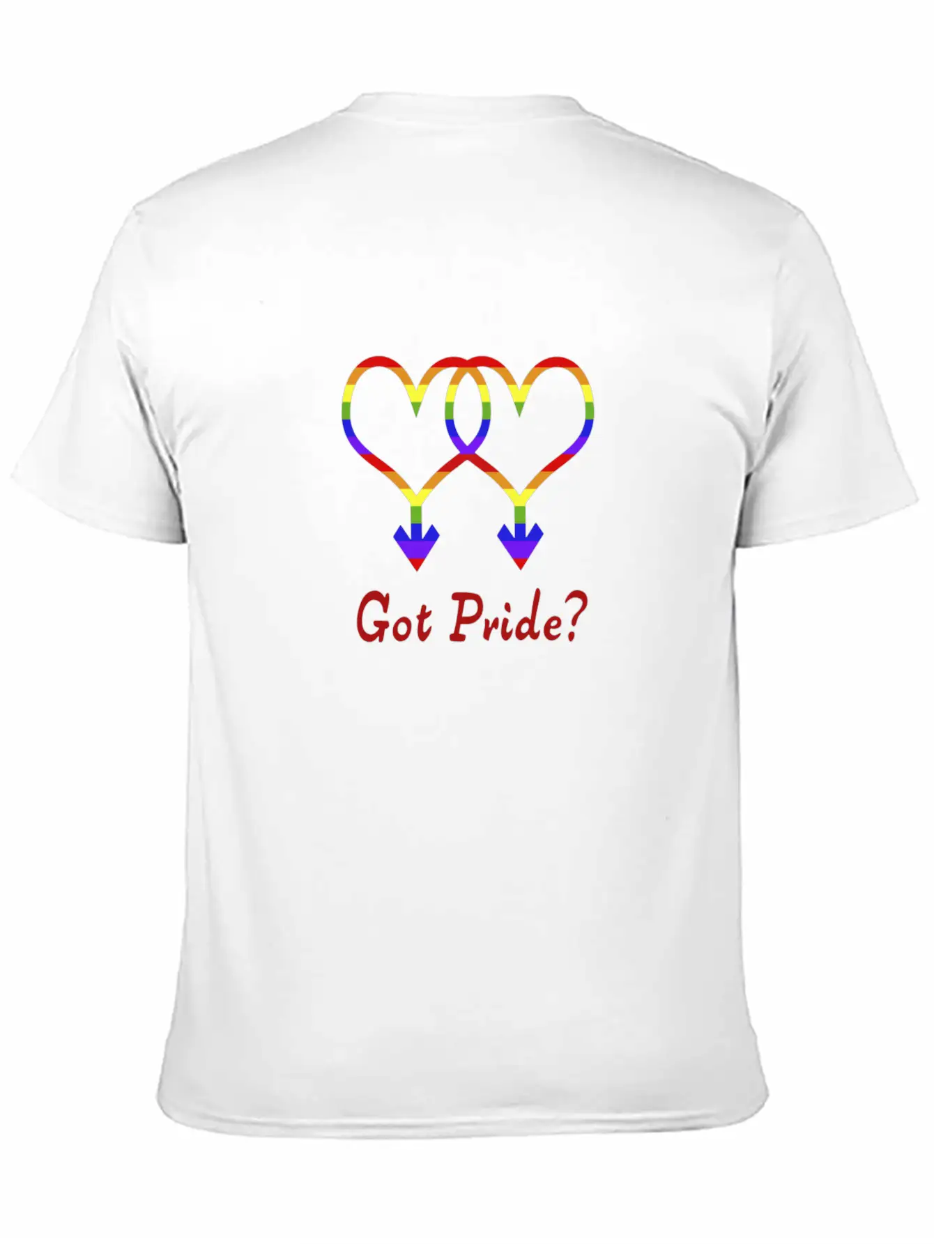 Gay Pride Classic Cotton Tee – Unisex Comfort For Any Season