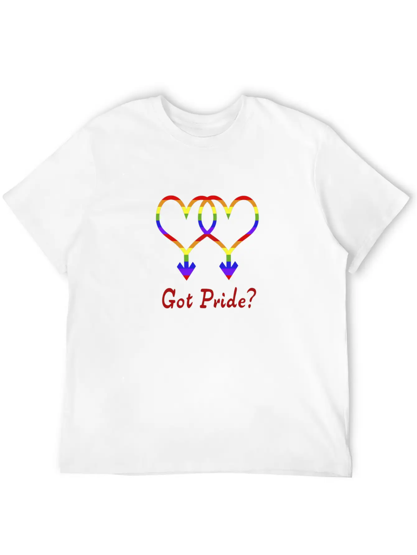 Gay Pride Classic Cotton Tee – Unisex Comfort For Any Season