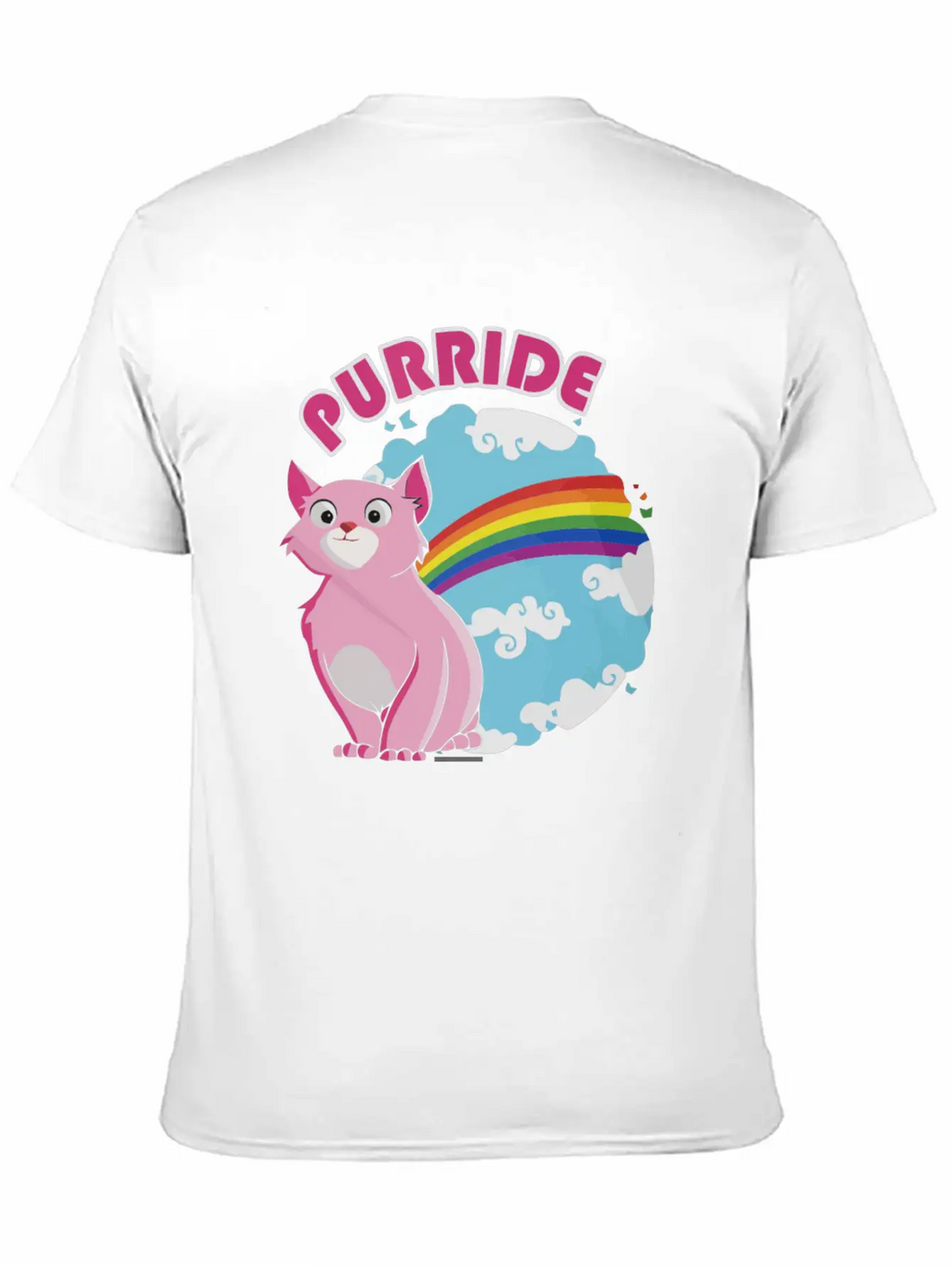 Gay Purrride Basic Graphic T-Shirt – Daily Comfort In Soft Cotton