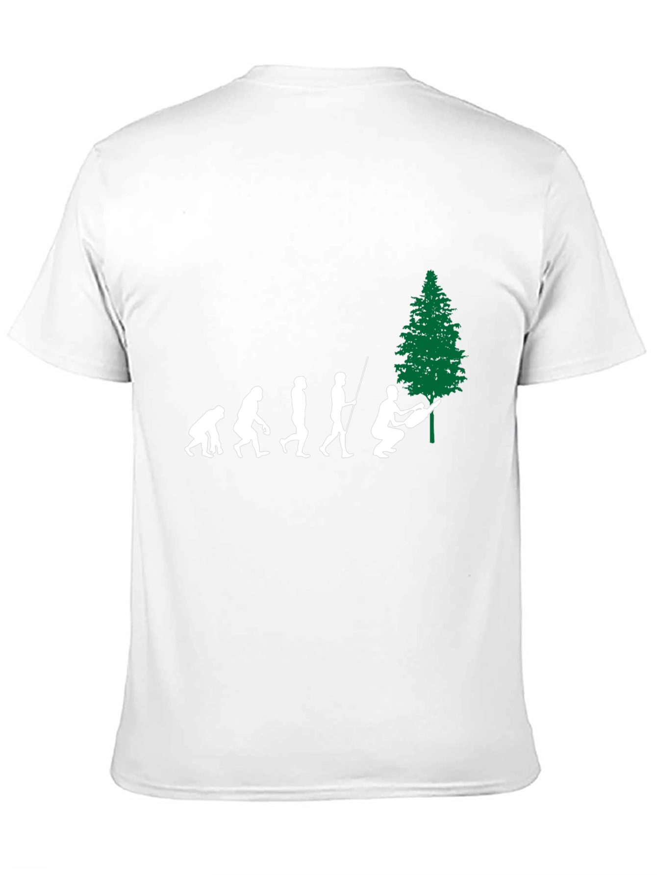 Evolution of Lumberjack Black T-Shirt