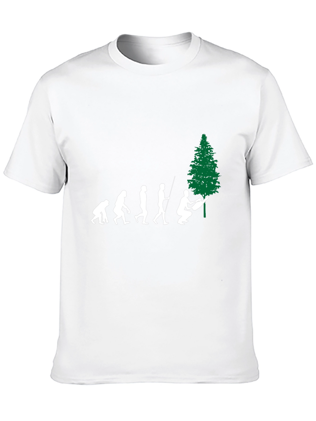 Evolution of Lumberjack Black T-Shirt