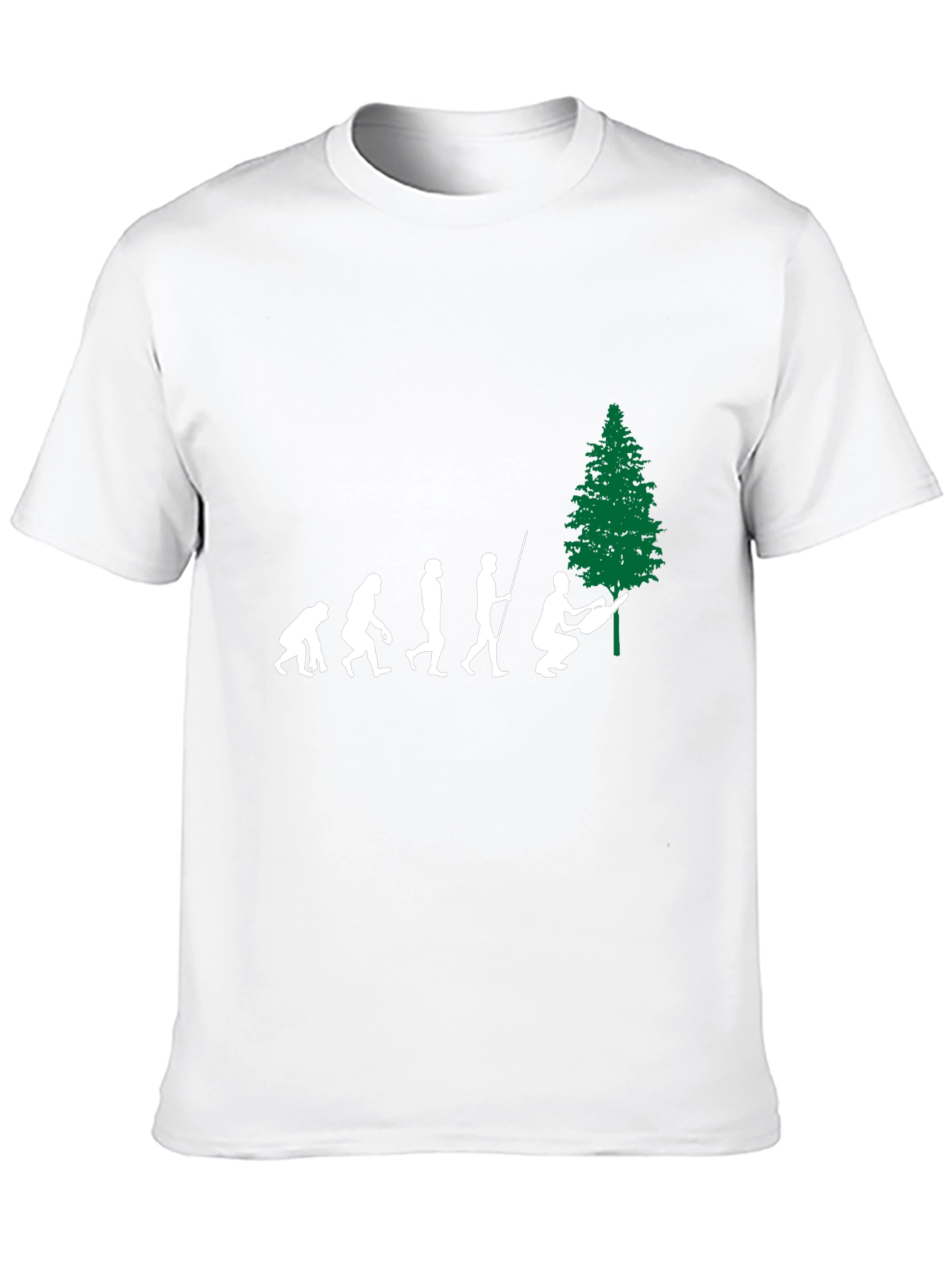 Evolution of Lumberjack Black T-Shirt