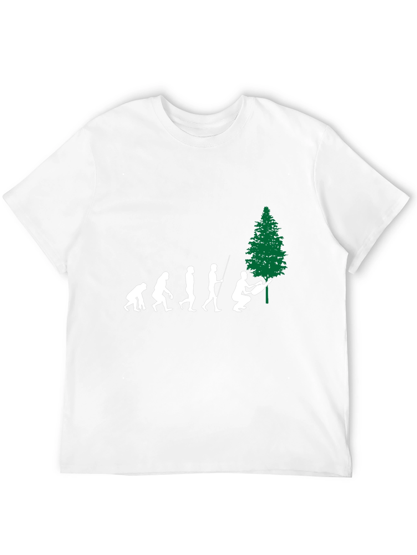 Evolution of Lumberjack Black T-Shirt
