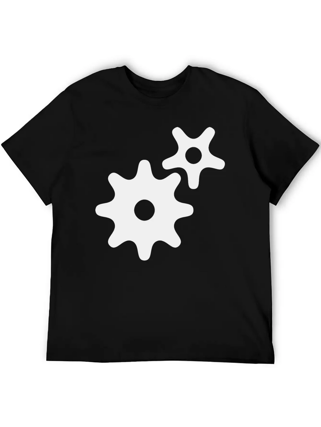 Gear Wheels Breathable Graphic T-Shirt – Perfect For Casual Days