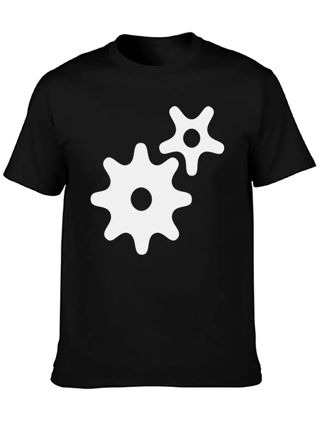 Gear Wheels Breathable Graphic T-Shirt – Perfect For Casual Days